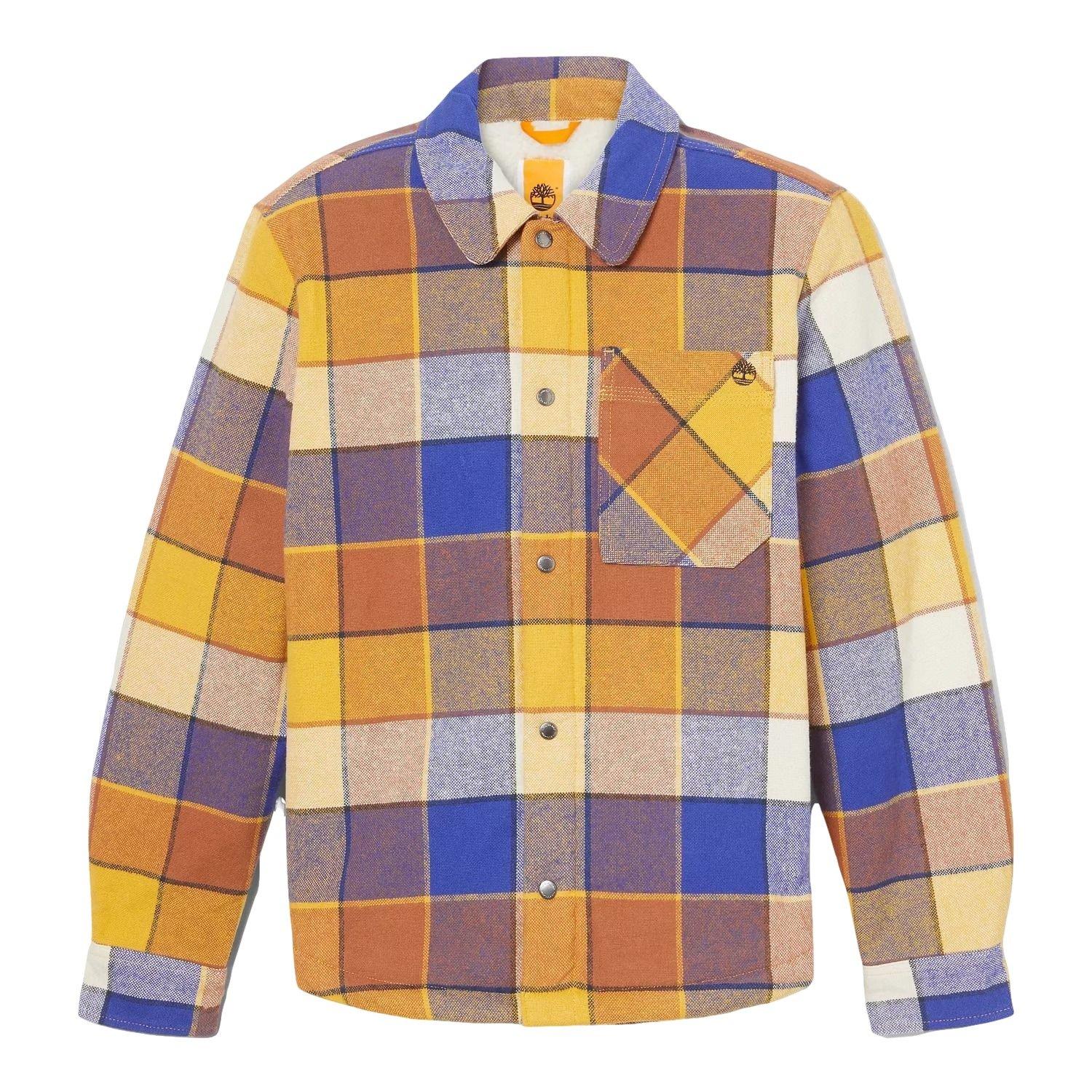 Timberland Sherpa Lined Multi/Yellow Men's Overshirt