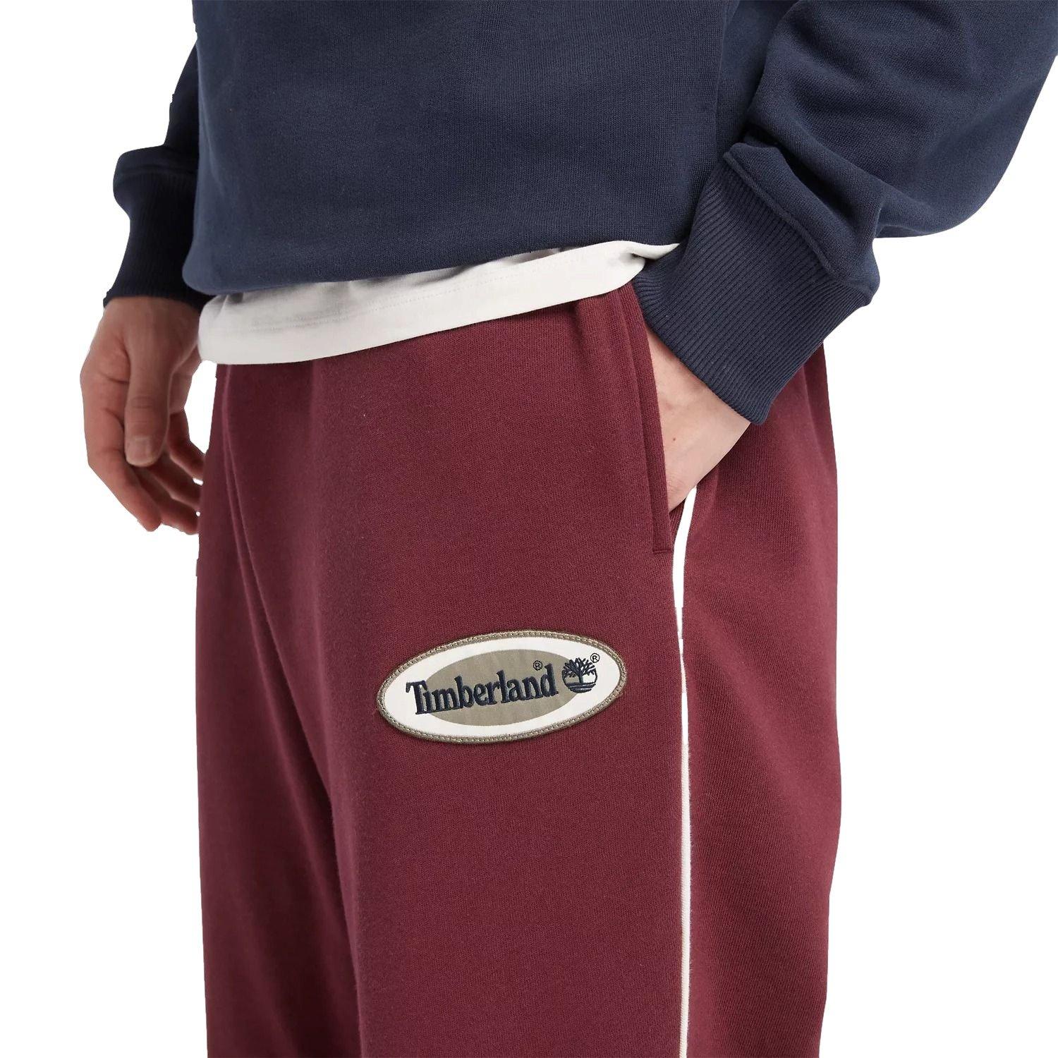 Timberland Oval Logo Men's Port Sweatpants