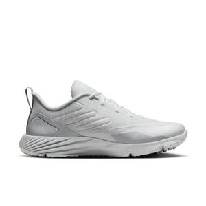 Nike Alpha Huarache 8 Pro Turf "White/Pure Platinum/Wolf Grey" Men's Lacrosse Shoe