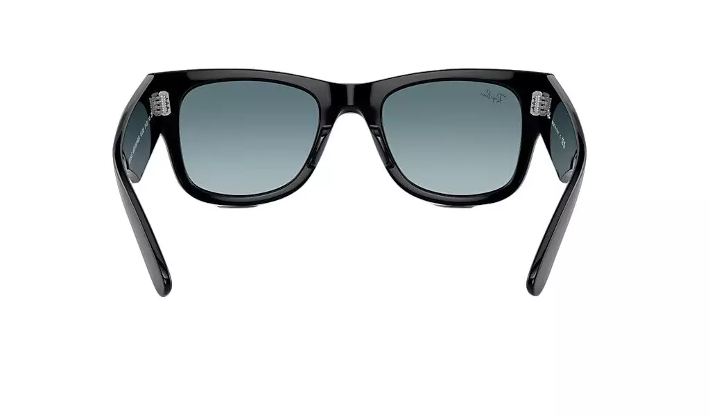 Ray-Ban Mega Wayfarer Sunglasses-Black - BLACK