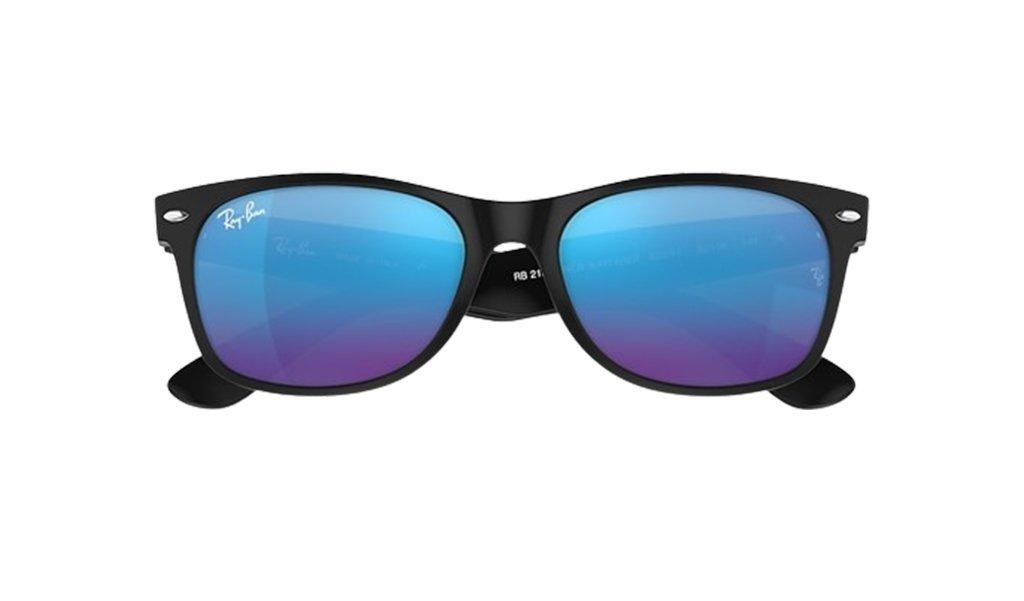 Ray-Ban New Wayfarer Classic Sunglasses-Black - BLACK Thumbnail View 5