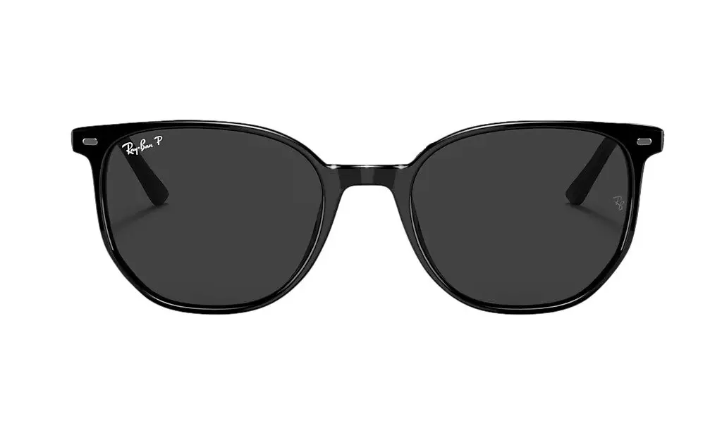 Ray-Ban Elliot Sunglasses-Black - BLACK