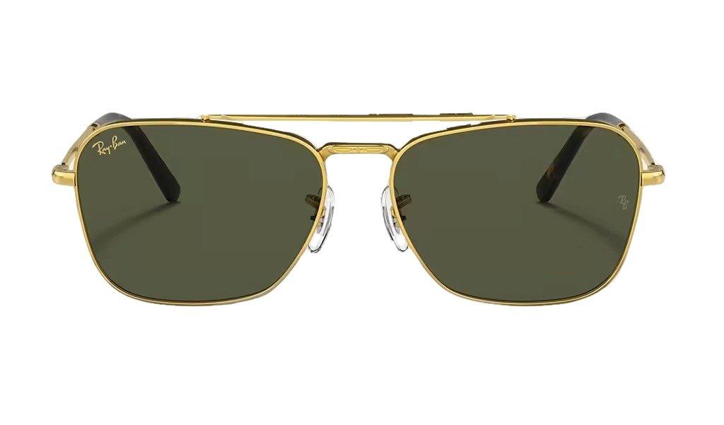 Ray-Ban New Caravan Sunglasses-Gold - GOLD Thumbnail View 2