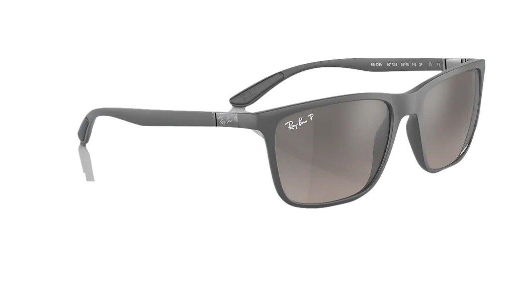 Ray-Ban 4385 Sunglasses-Grey - GREY Thumbnail View 4