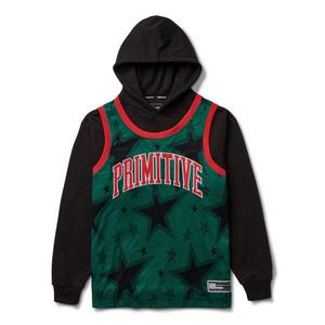 Primitive Men's Two-Fer Jersey Hoodie
