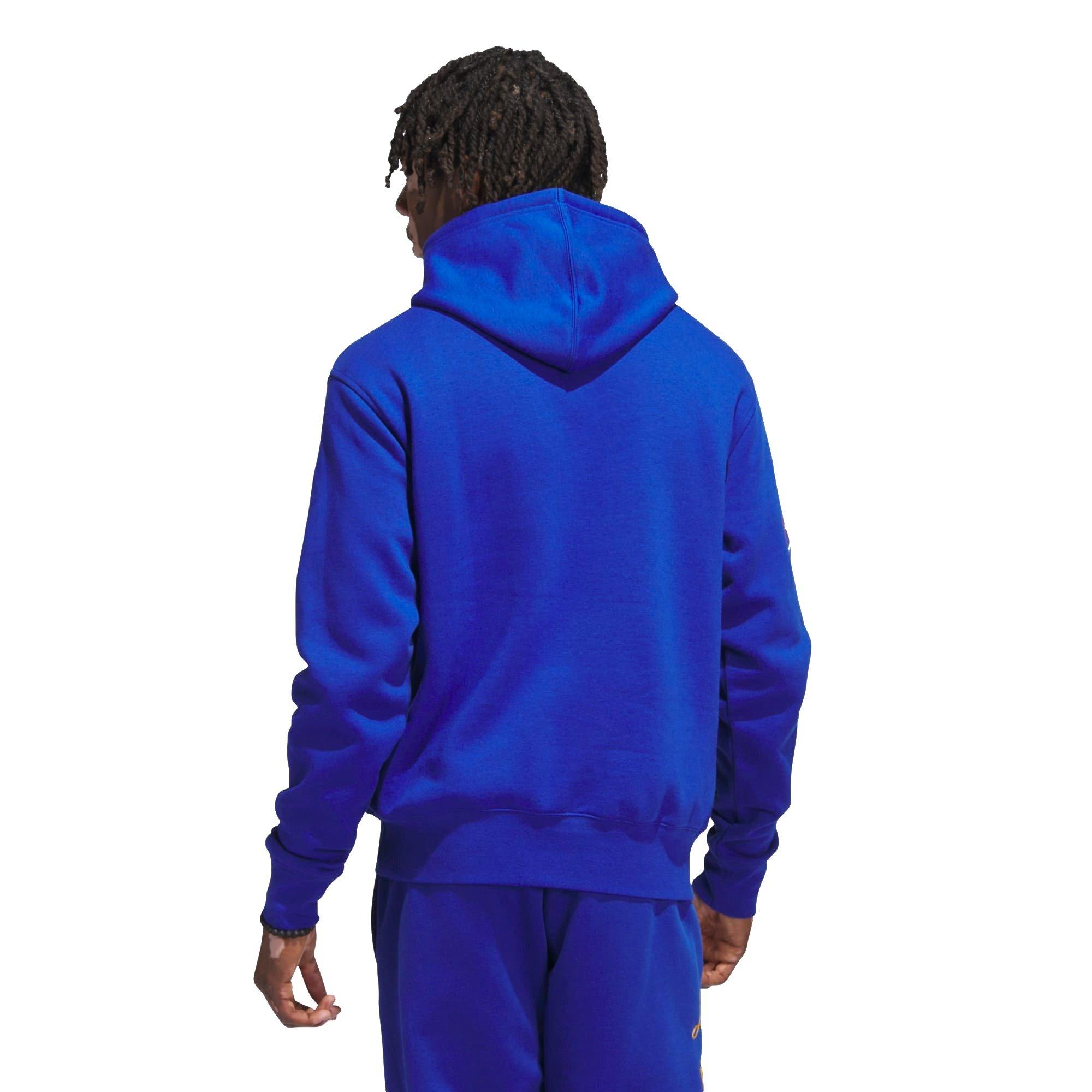 adidas Originals Collegiate Badge Pullover Men's Blue Hoodie