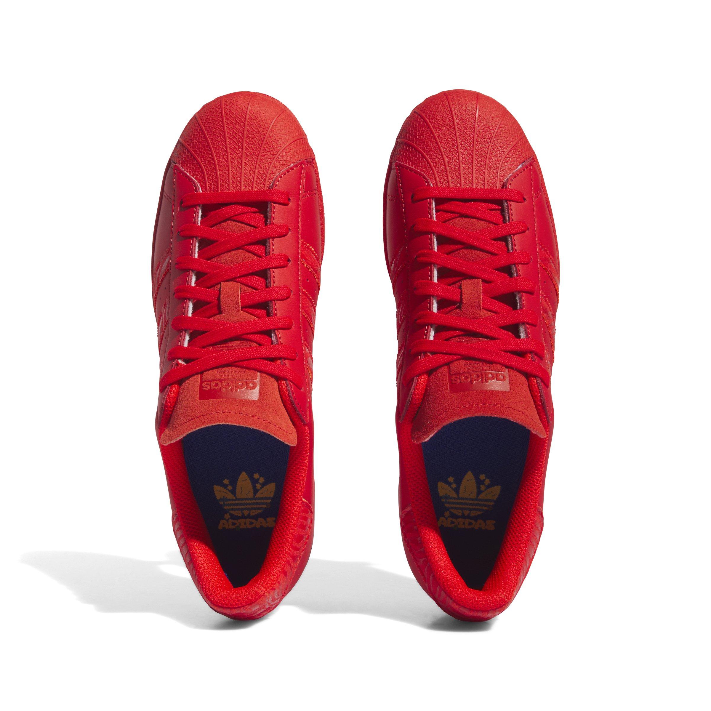 Adidas originals superstar red velvet clearance women's