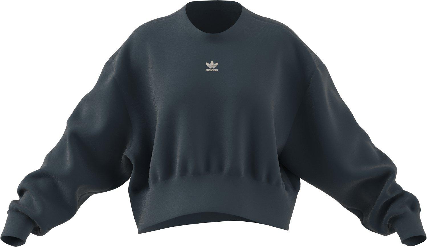 adidas Women's Adicolor Essentials Crew Sweatshirt-Teal - TEAL Thumbnail View 9