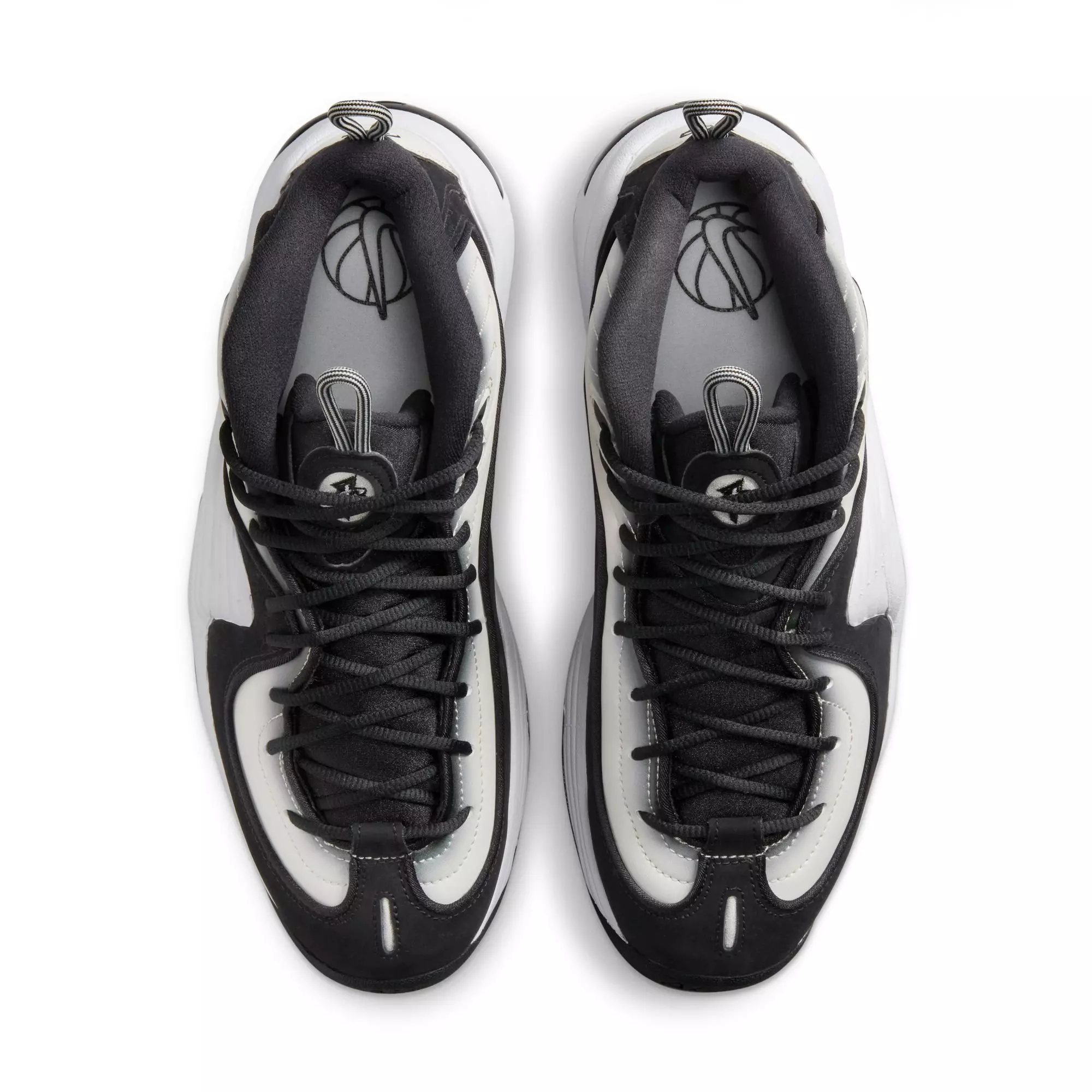 Nike Air Penny 2 "Panda" Men's Shoe - LIGHT BONE/BLACK/PHOTON DUST