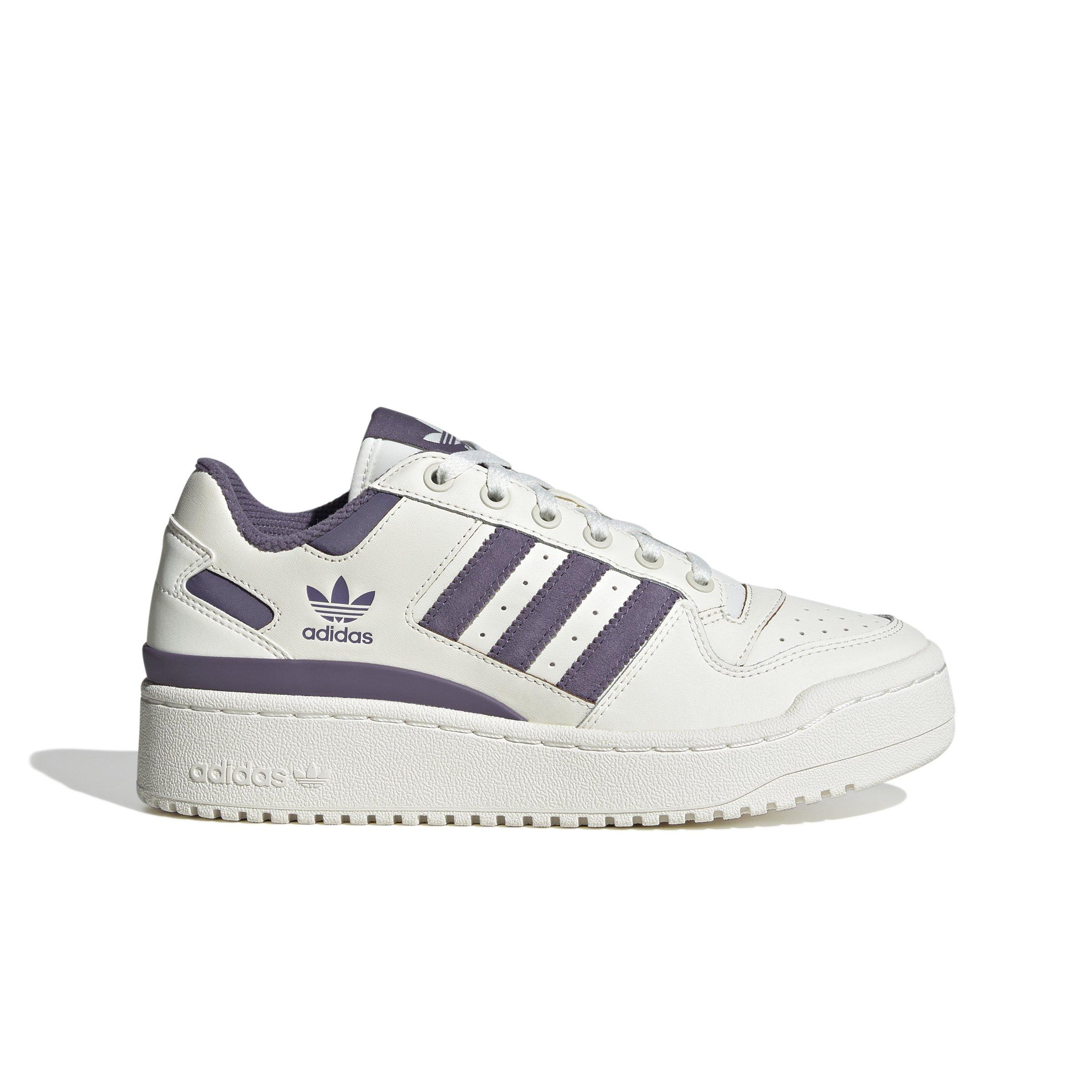 Purple and white adidas sneakers deals