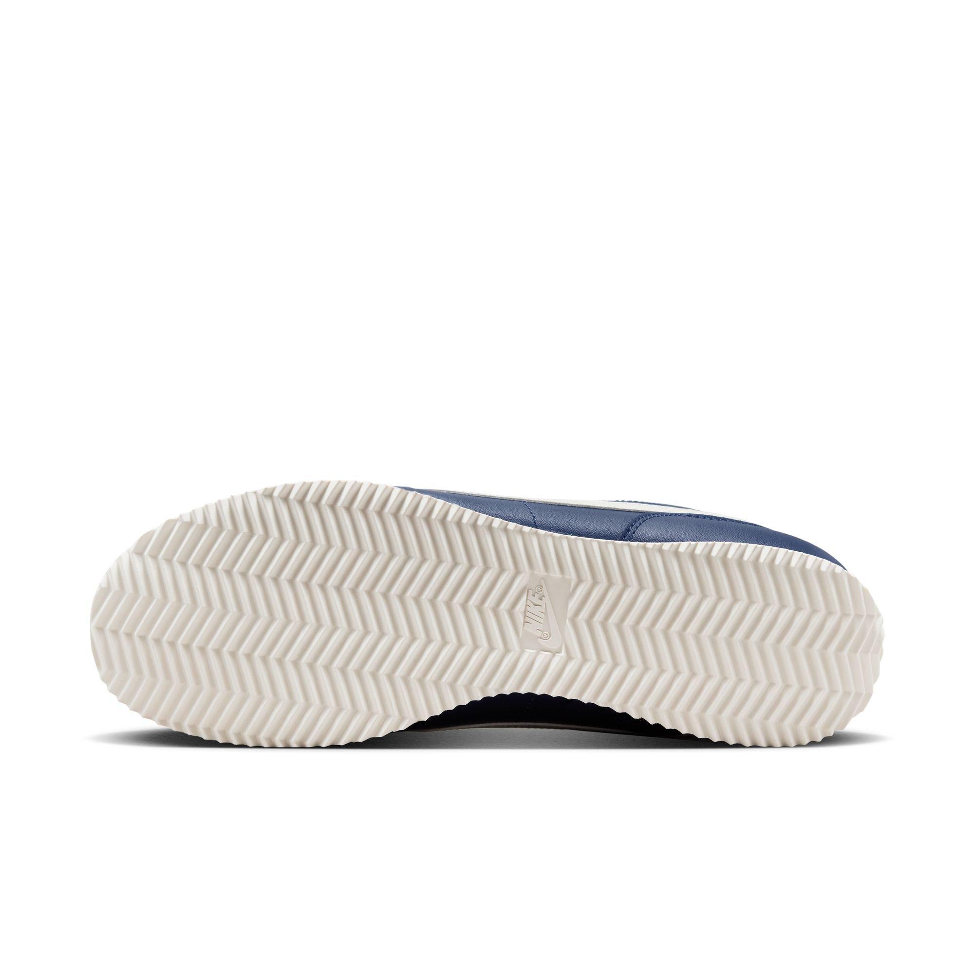 Nike Cortez "Midnight Navy/Sail/Noise Aqua" Men's Shoe - NAVY/WHITE Thumbnail View 6