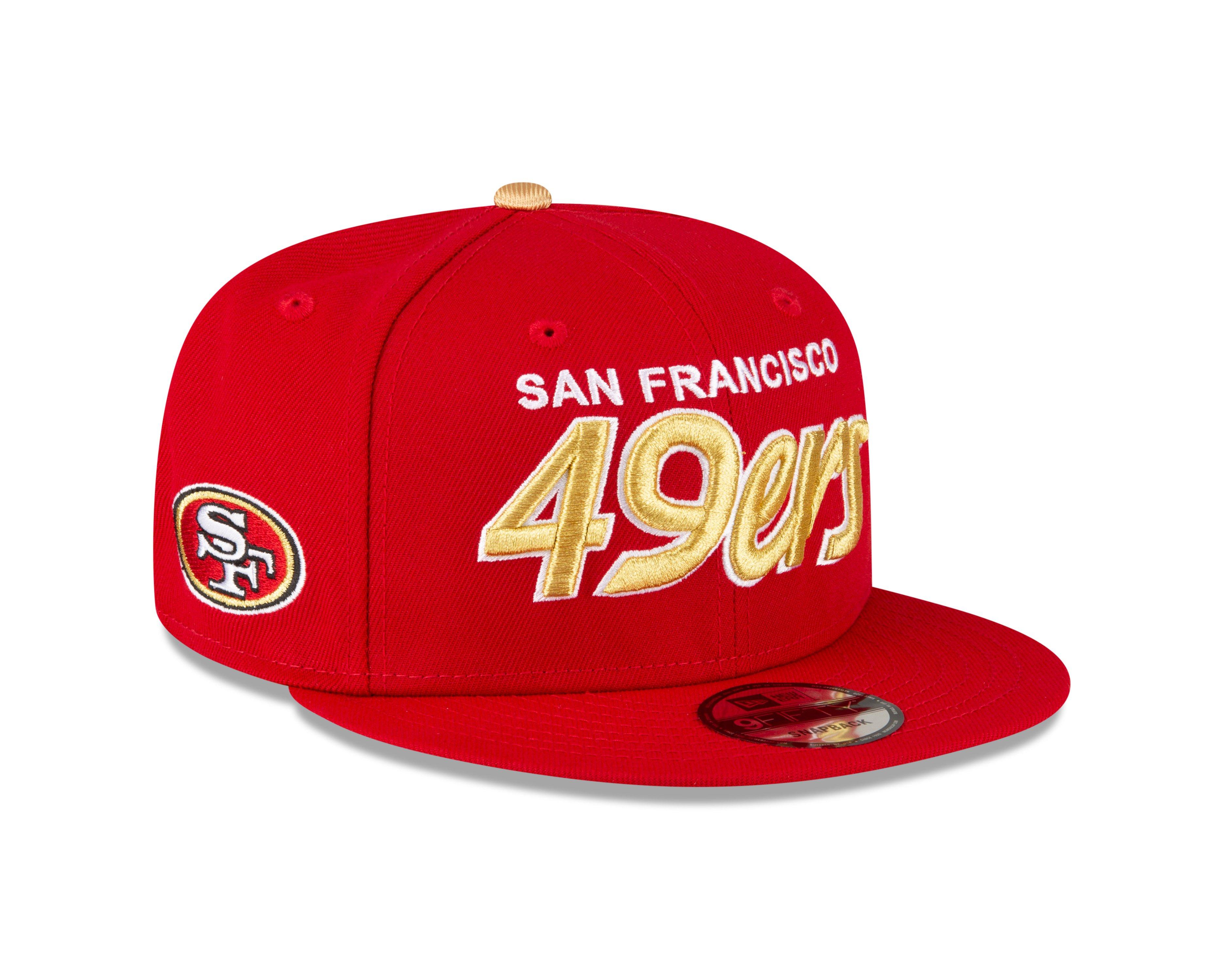 Vintage San Francisco 49ers Forty Niners Red Snapback Football Hat
