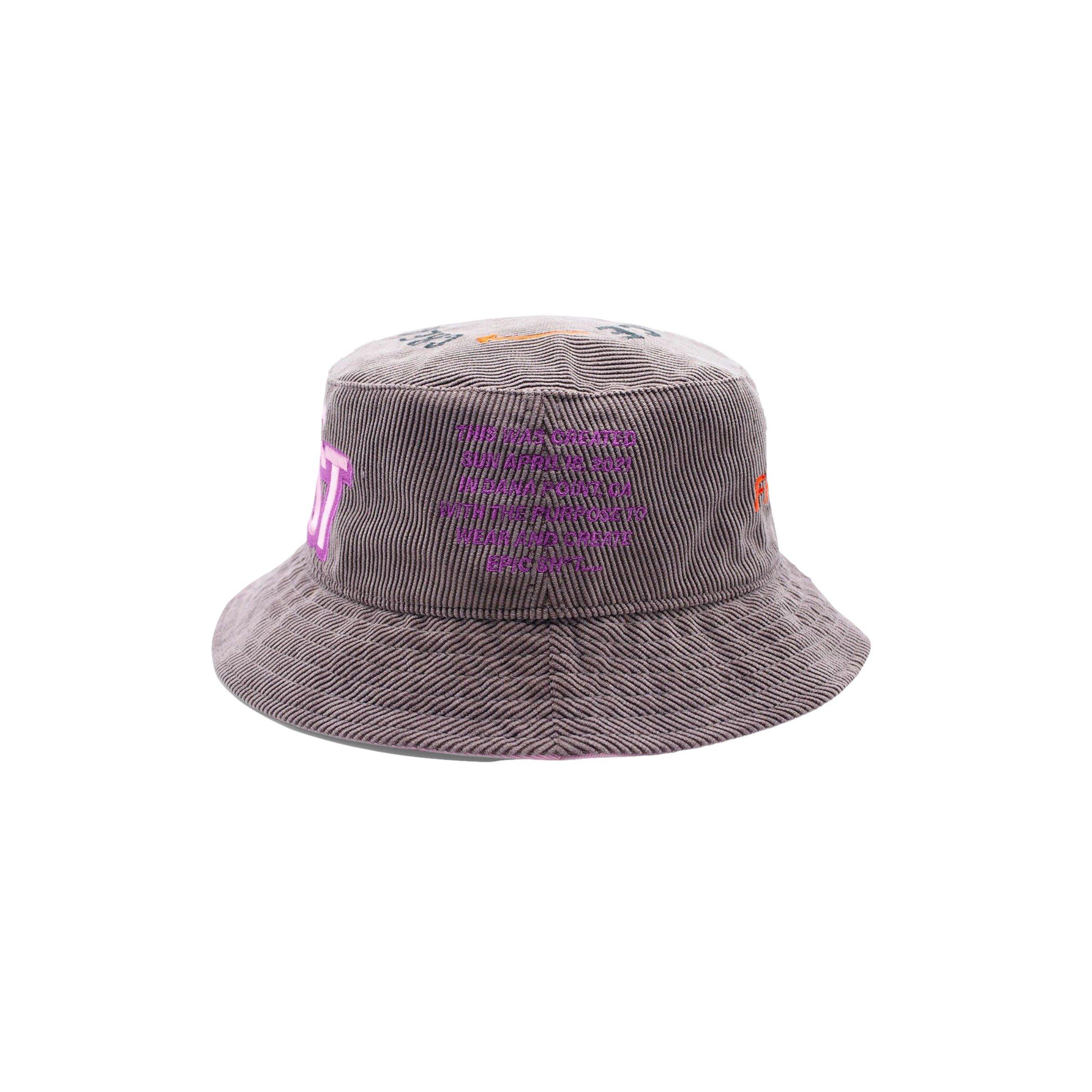 Mour Cap ARTIST Brown Bucket Hat