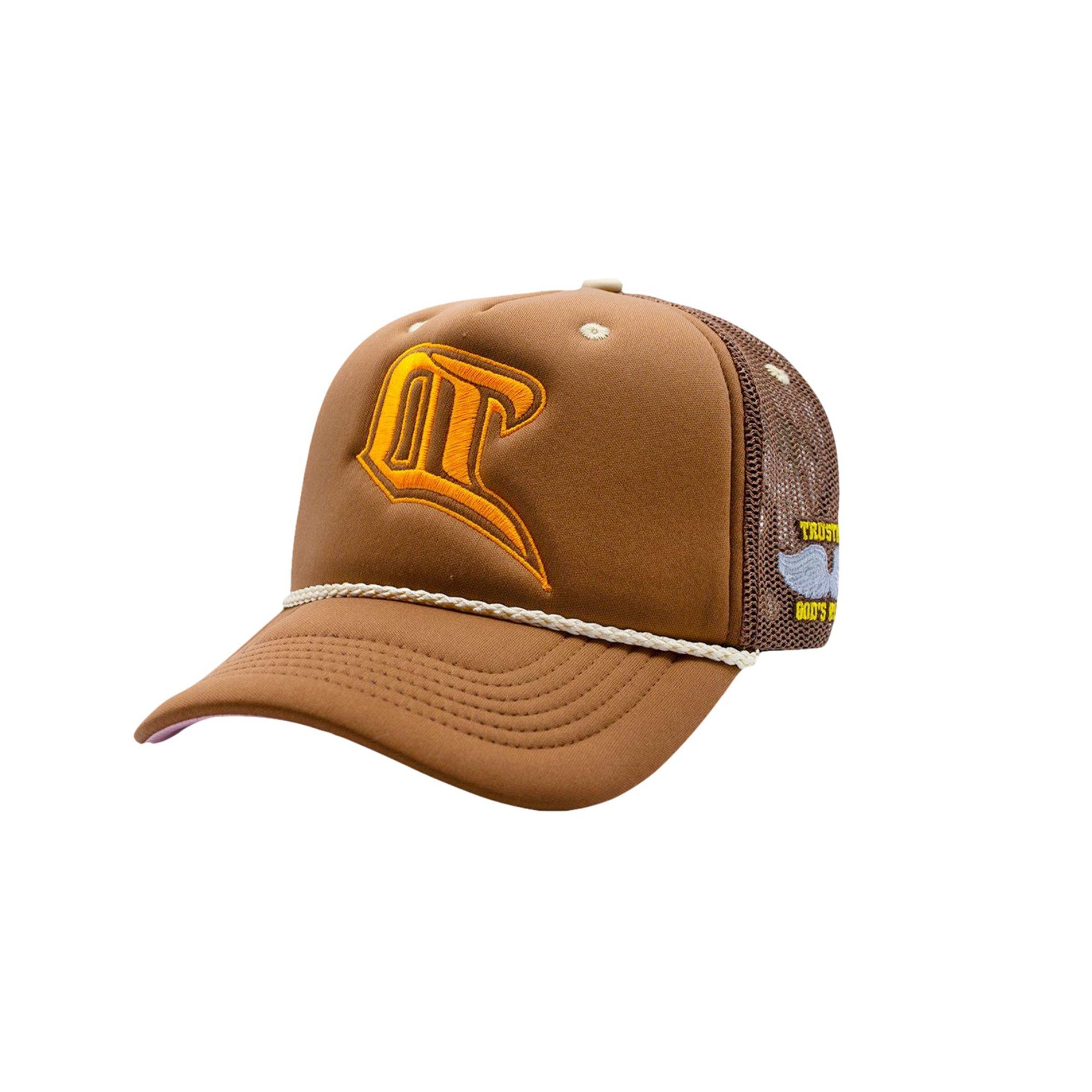 Mour Cap Detroit Motor City Cord Trucker Snapback - BROWN