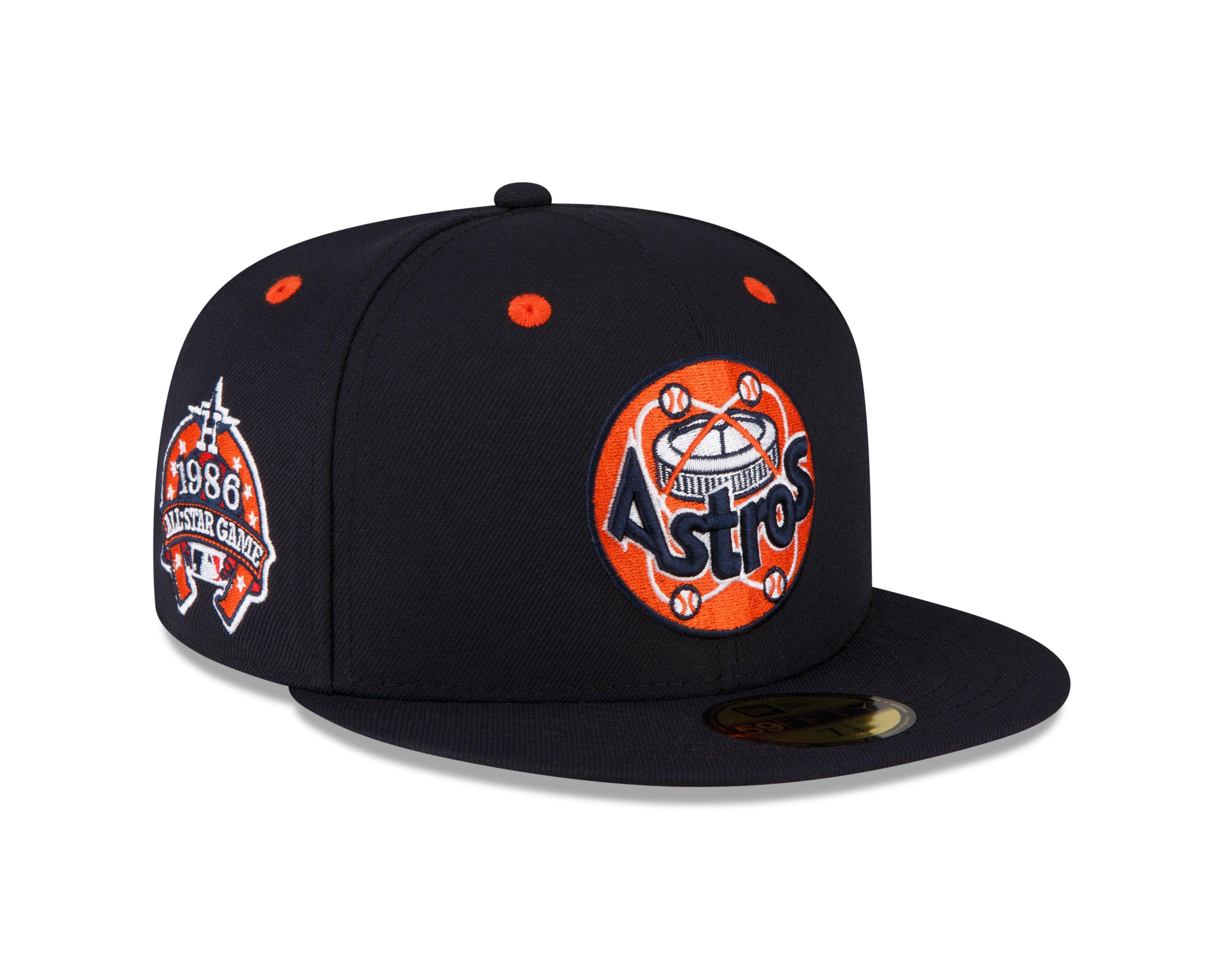 New Era Houston Astros 59FIFTY '86 All Star Game Fitted Hat - BLACK Thumbnail View 2