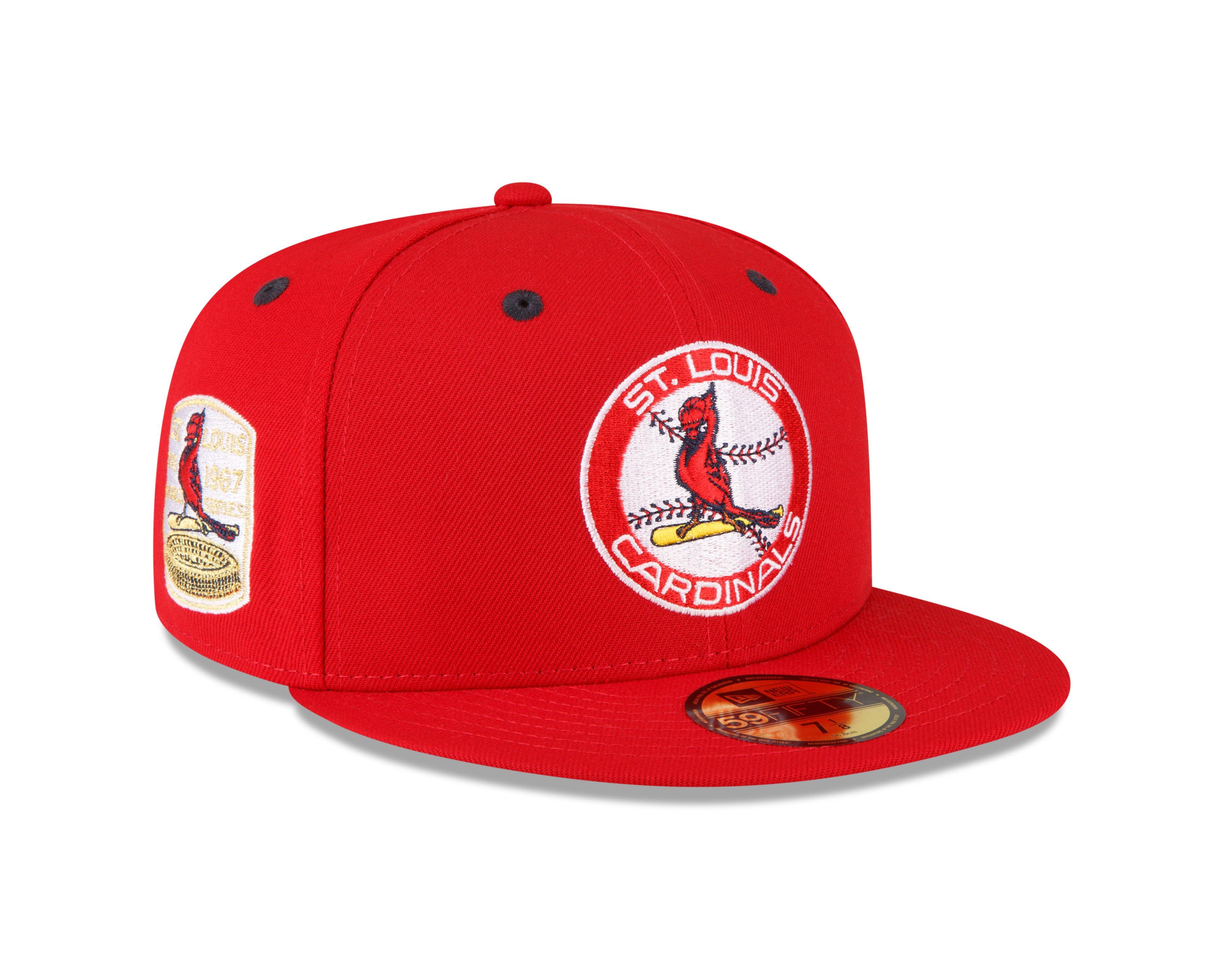 New Era 59FIFTY St. Louis Cardinals Letterman Fitted Cap 7 5/8 / Red