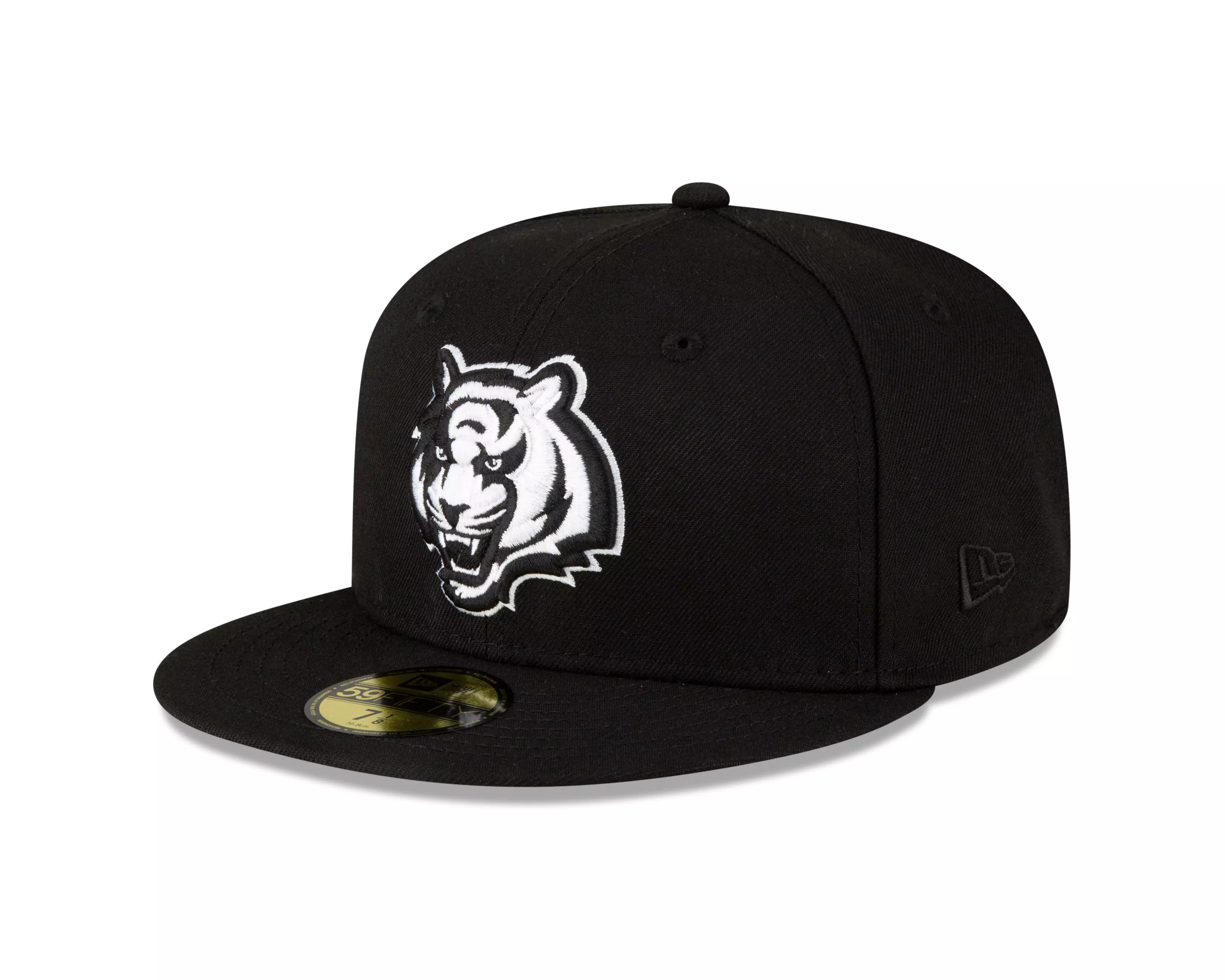 New Era Cincinnati Bengals 59FIFTY Super Bowl LVI Fitted Hat-Black - BLACK