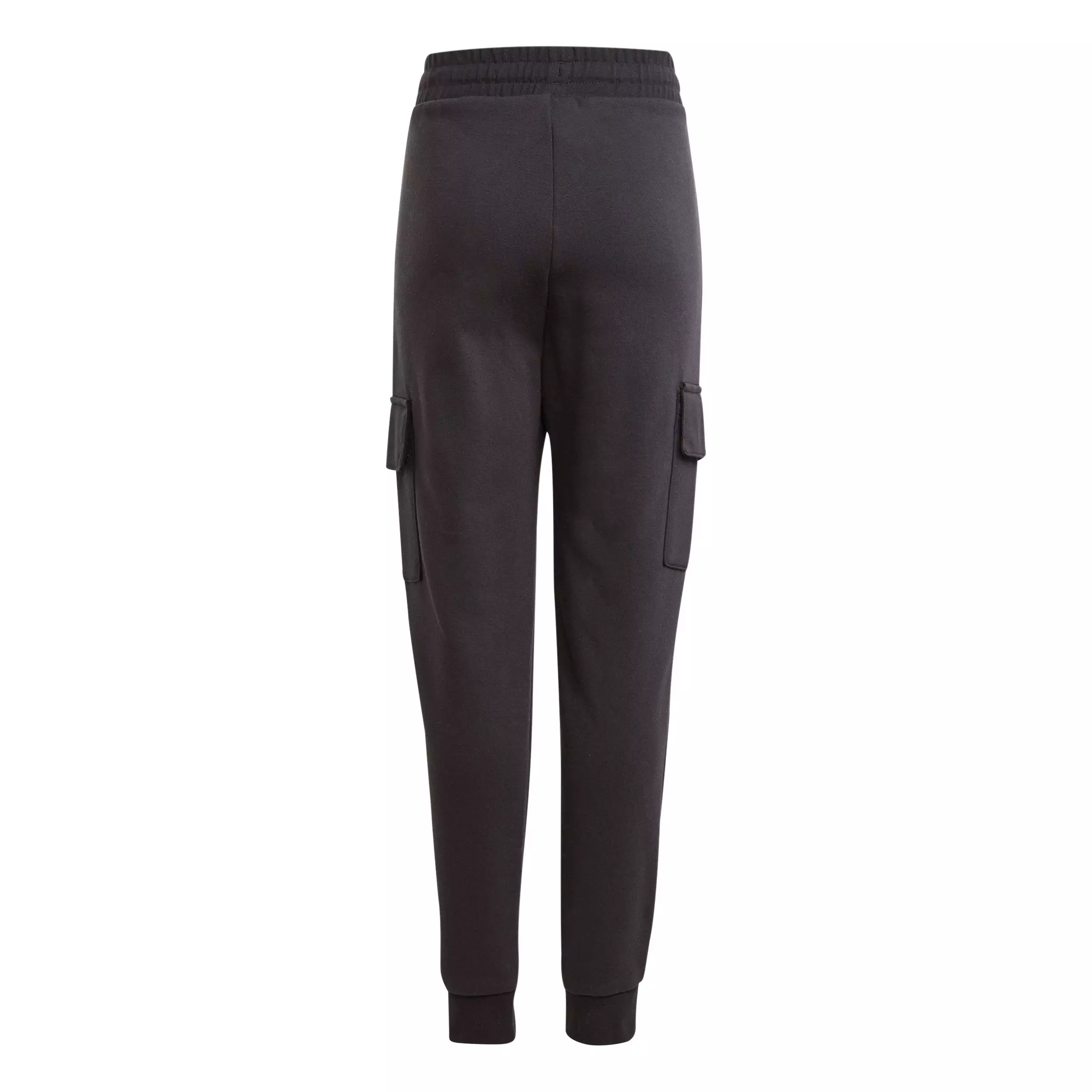 adidas Big Boys' Cargo Fleece Joggers-Black - BLACK
