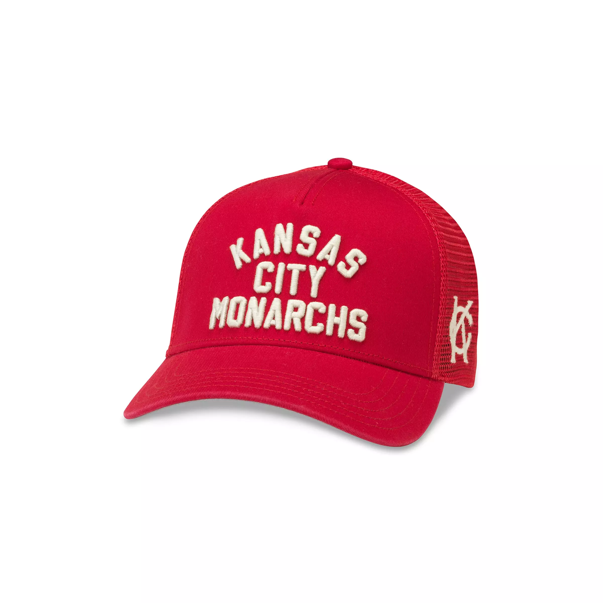 American Needle Kansas City Monarchs Snapback Hat - RED