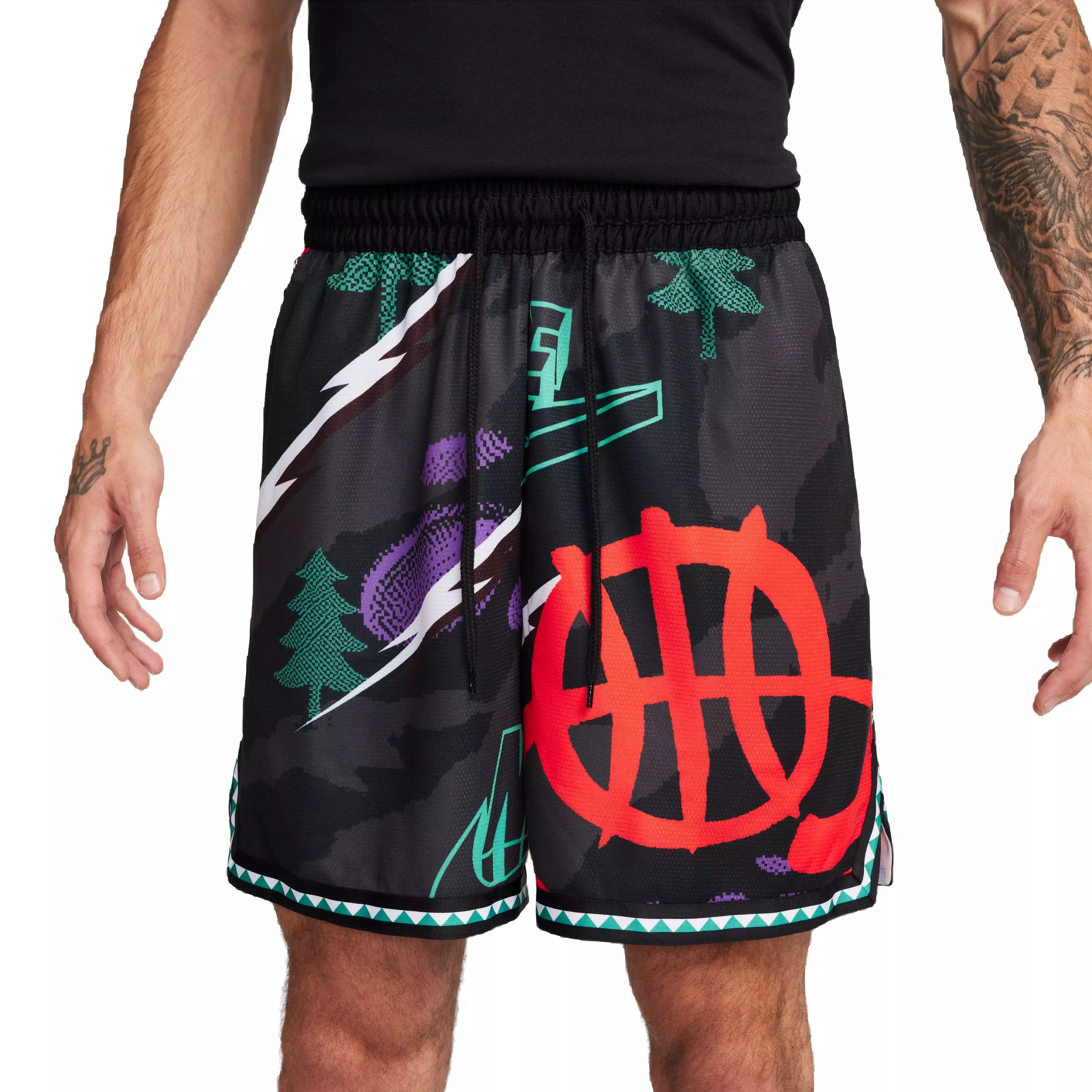 Nike Men's Dri-FIT DNA 6" Basketball Shorts-Multi-Color - MULTI-COLOR