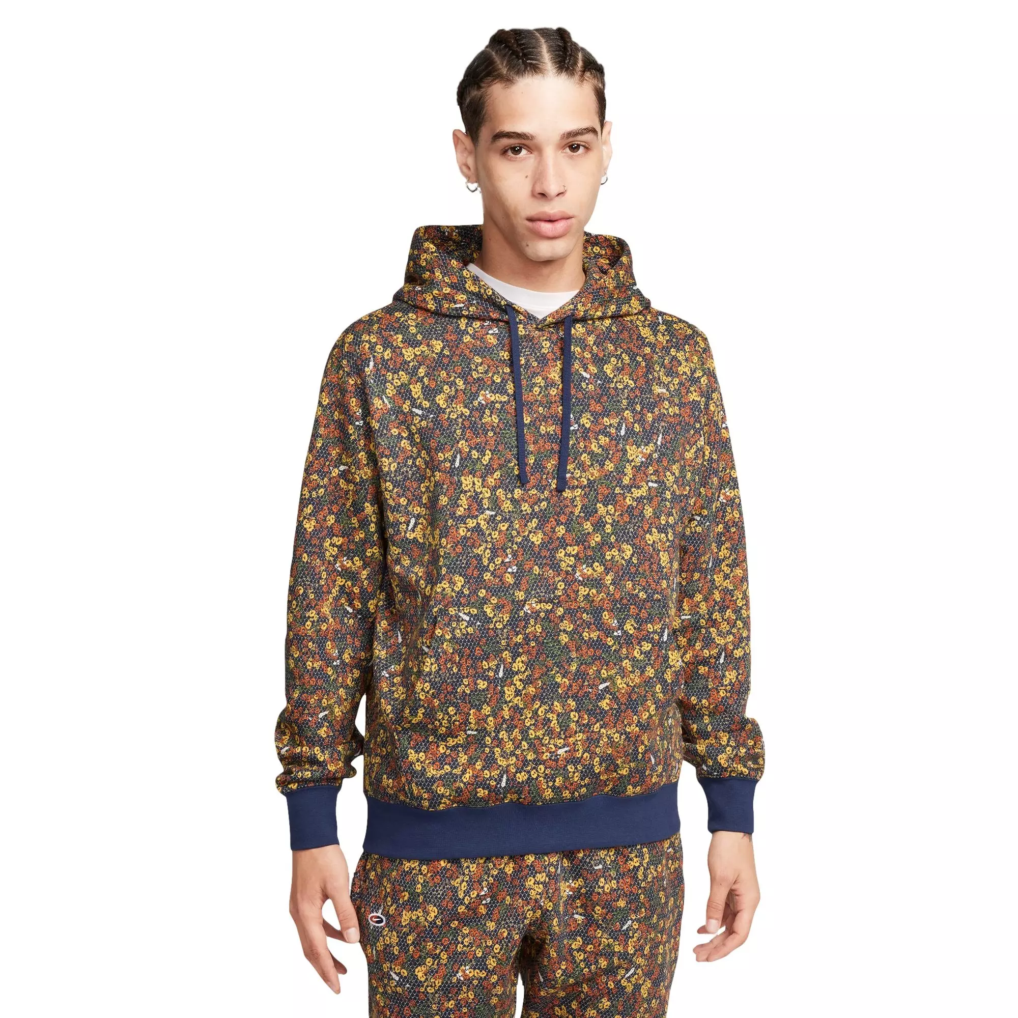 Nike Men's Sportswear Club Fleece Pullover Hoodie-Multi-Color - MULTI-COLOR