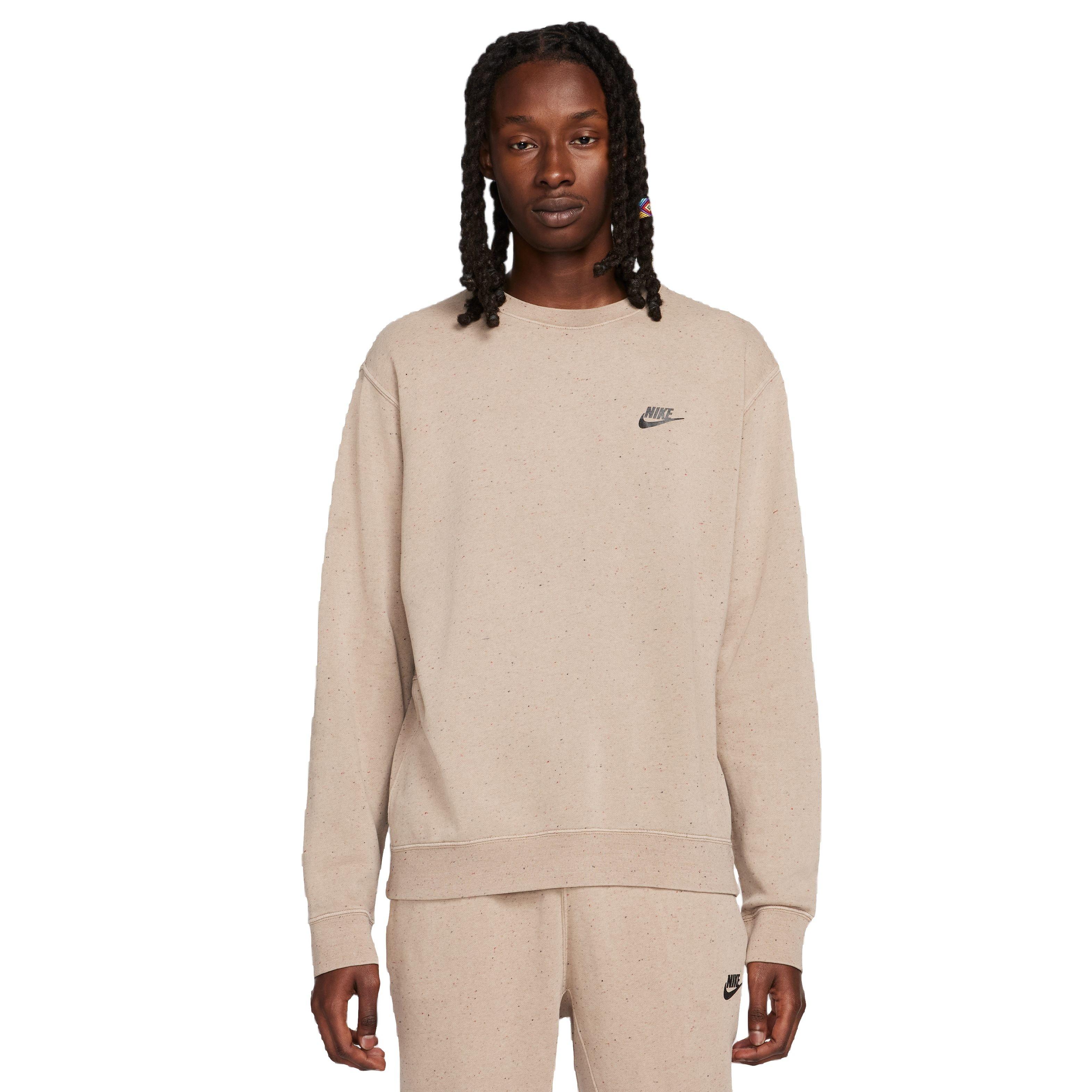 Nike beige crew store neck