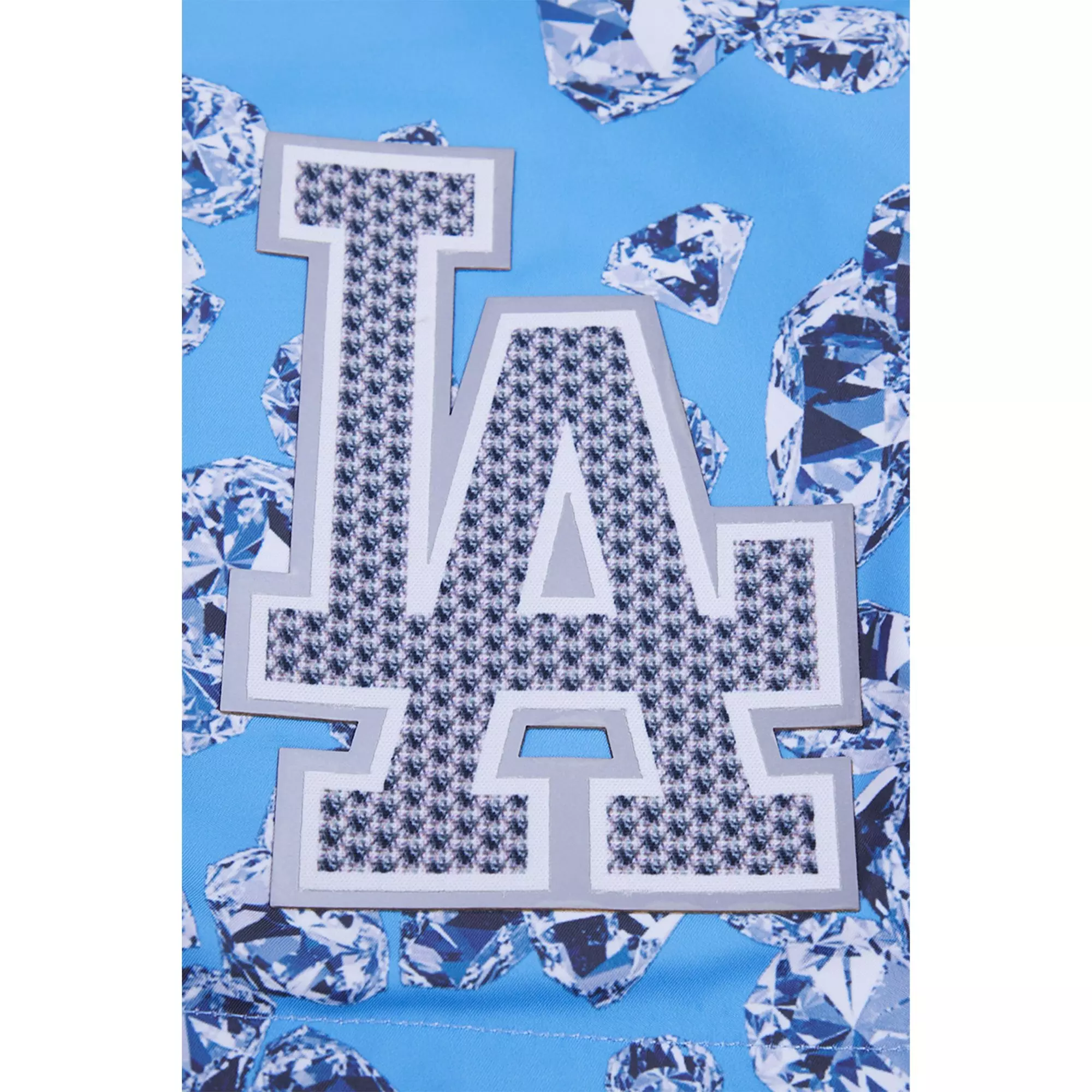 Pro Standard Men's Los Angeles Dodgers Diamond Shorts - BLUE