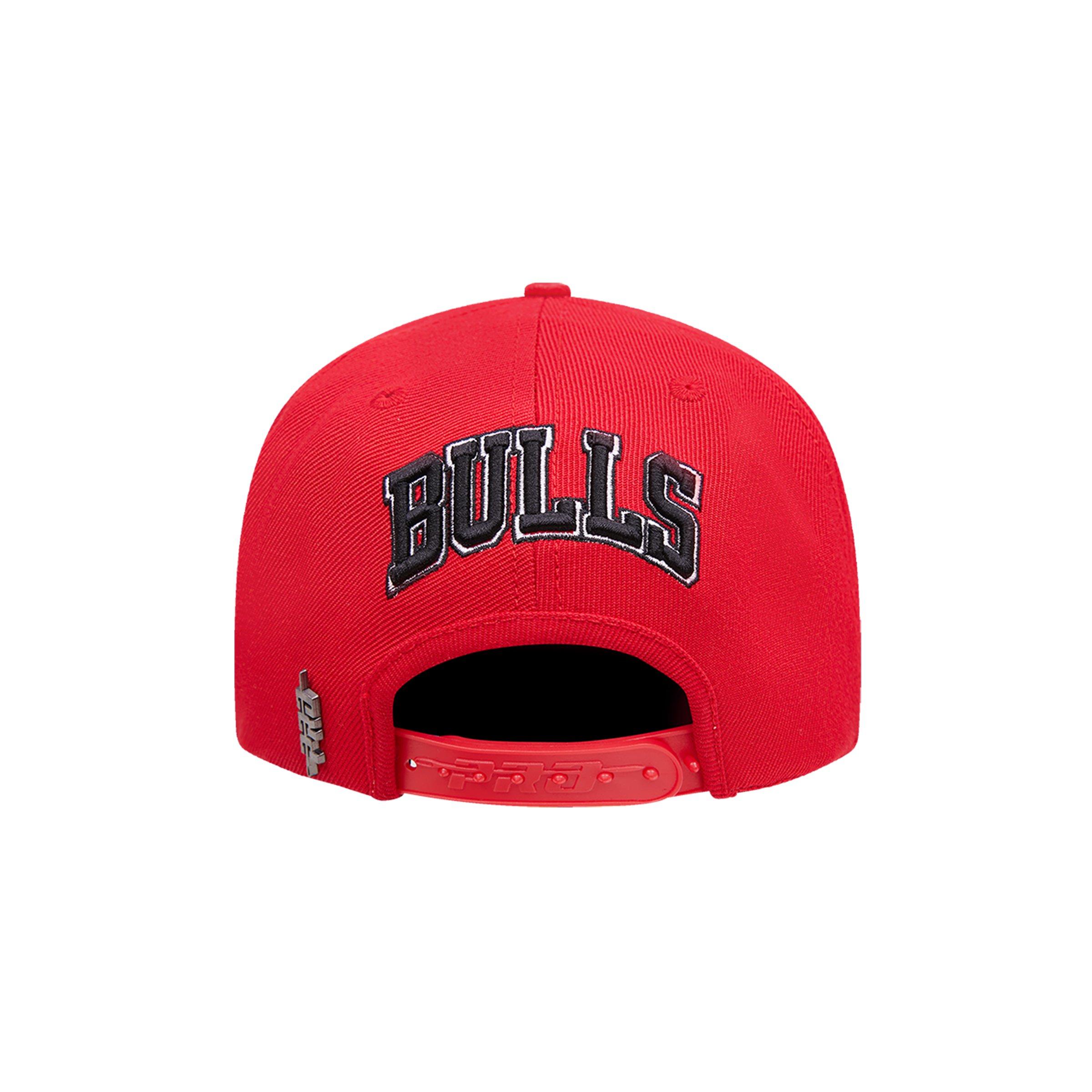 Pro Standard Chicago Bulls Retro 4 Red Cement Neon Sign Snapback - RED Thumbnail View 3
