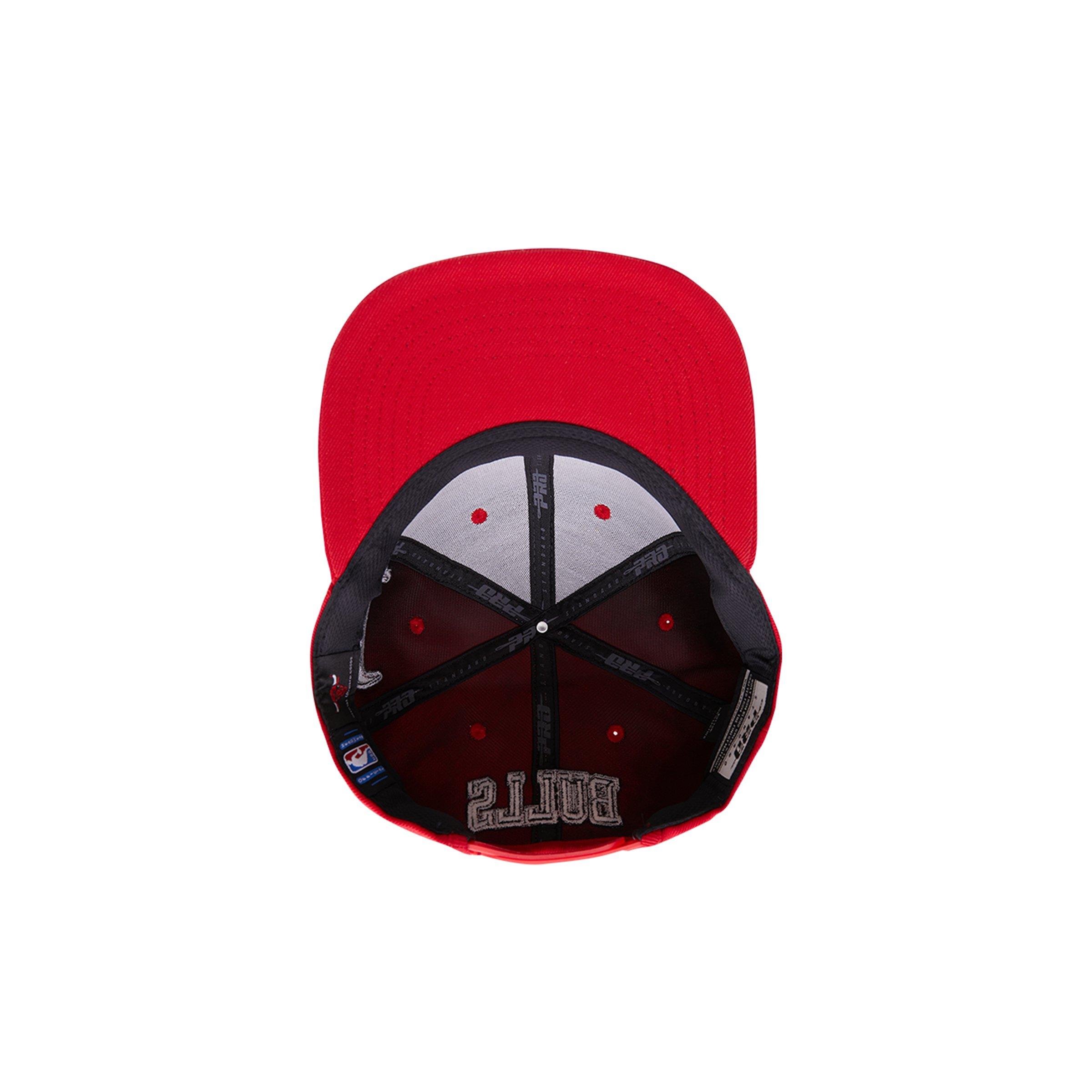 Pro Standard Chicago Bulls Retro 4 Red Cement Neon Sign Snapback - RED Thumbnail View 4