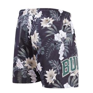 Pro Standard Men's Chicago Bulls Cabana Woven Shorts-Black