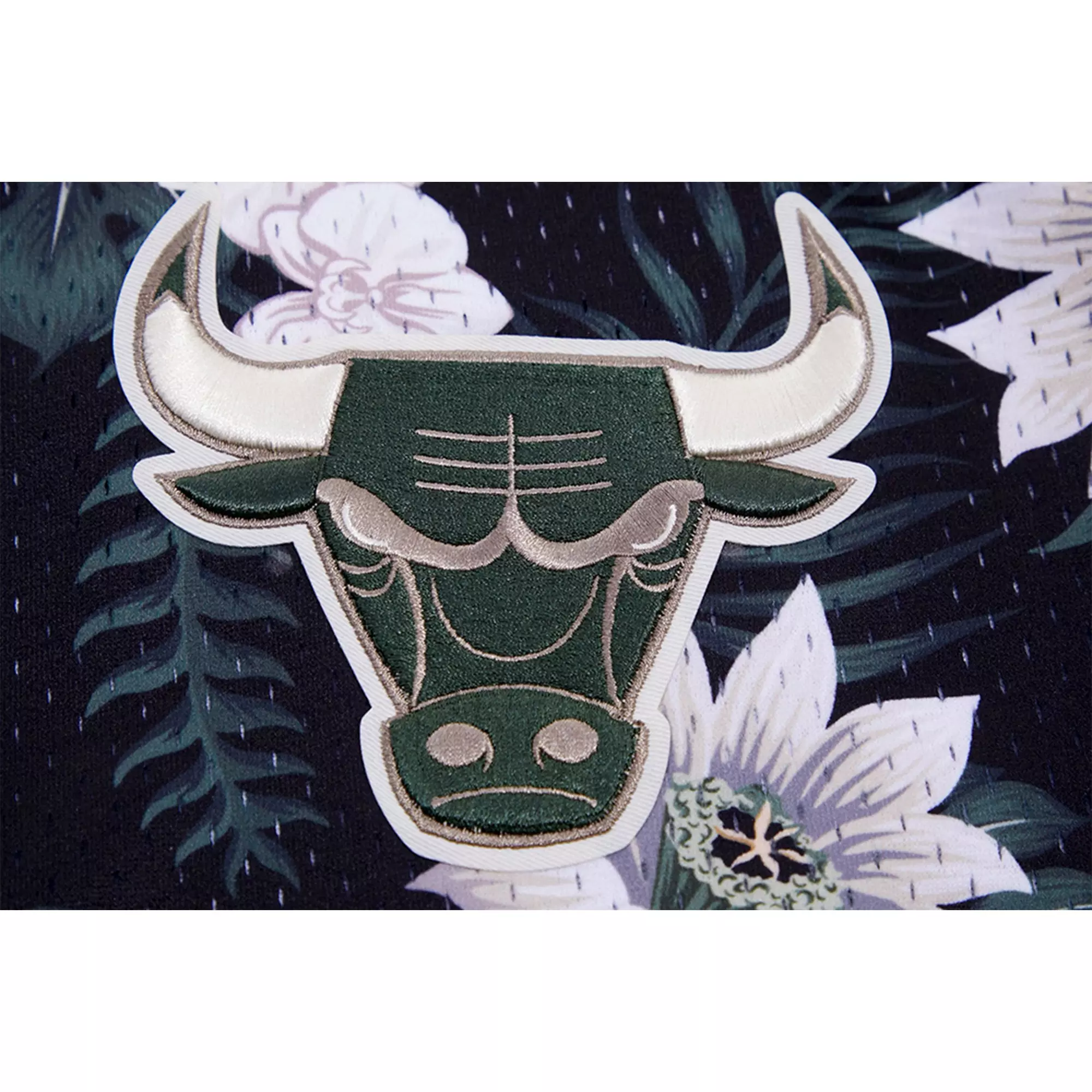 Pro Standard Men's Chicago Bulls Cabana Jersey - BLACK/TAN