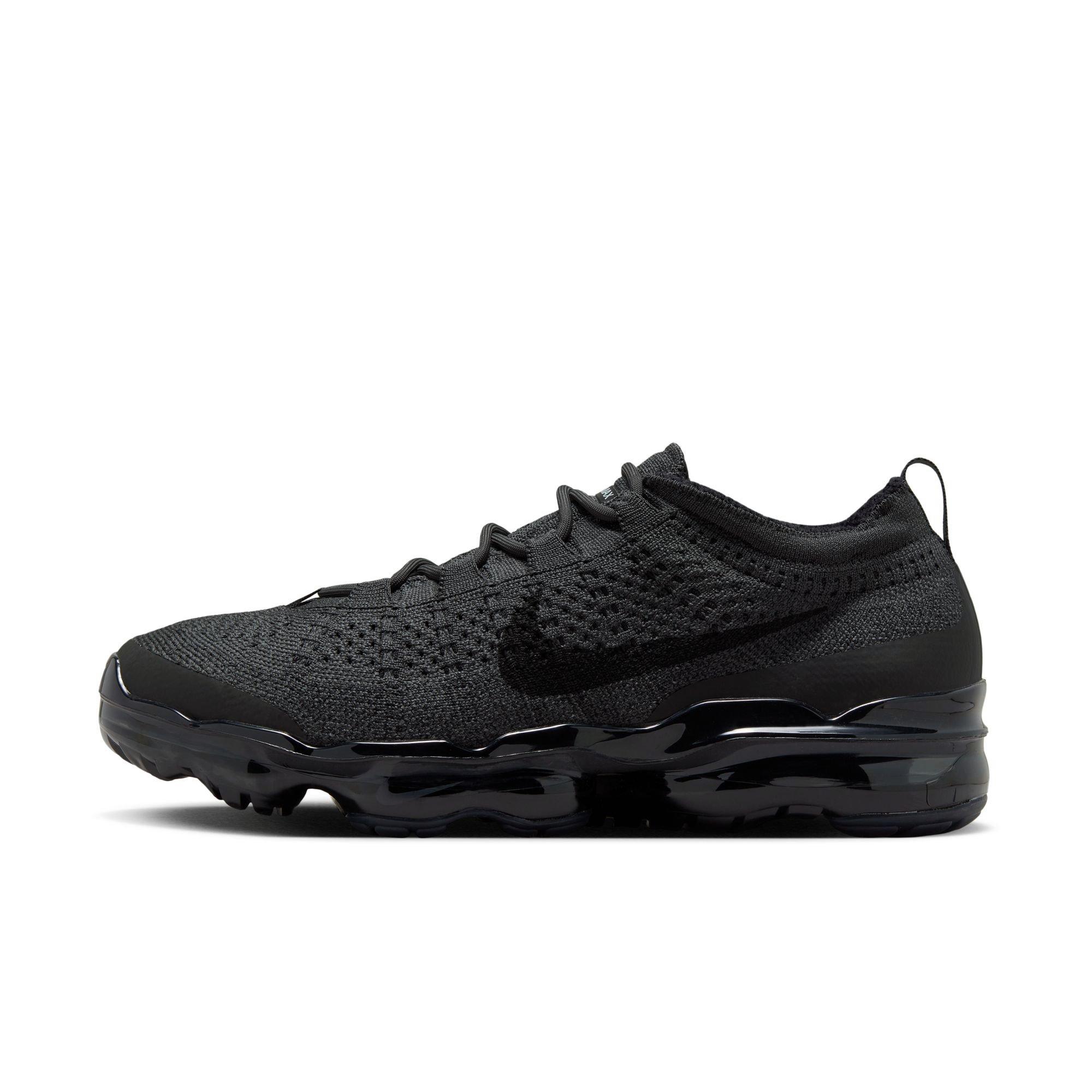 Nike Air VaporMax 2023 Flyknit "Anthracite/Black" Men's Shoe - BLACK/GREY Thumbnail View 3