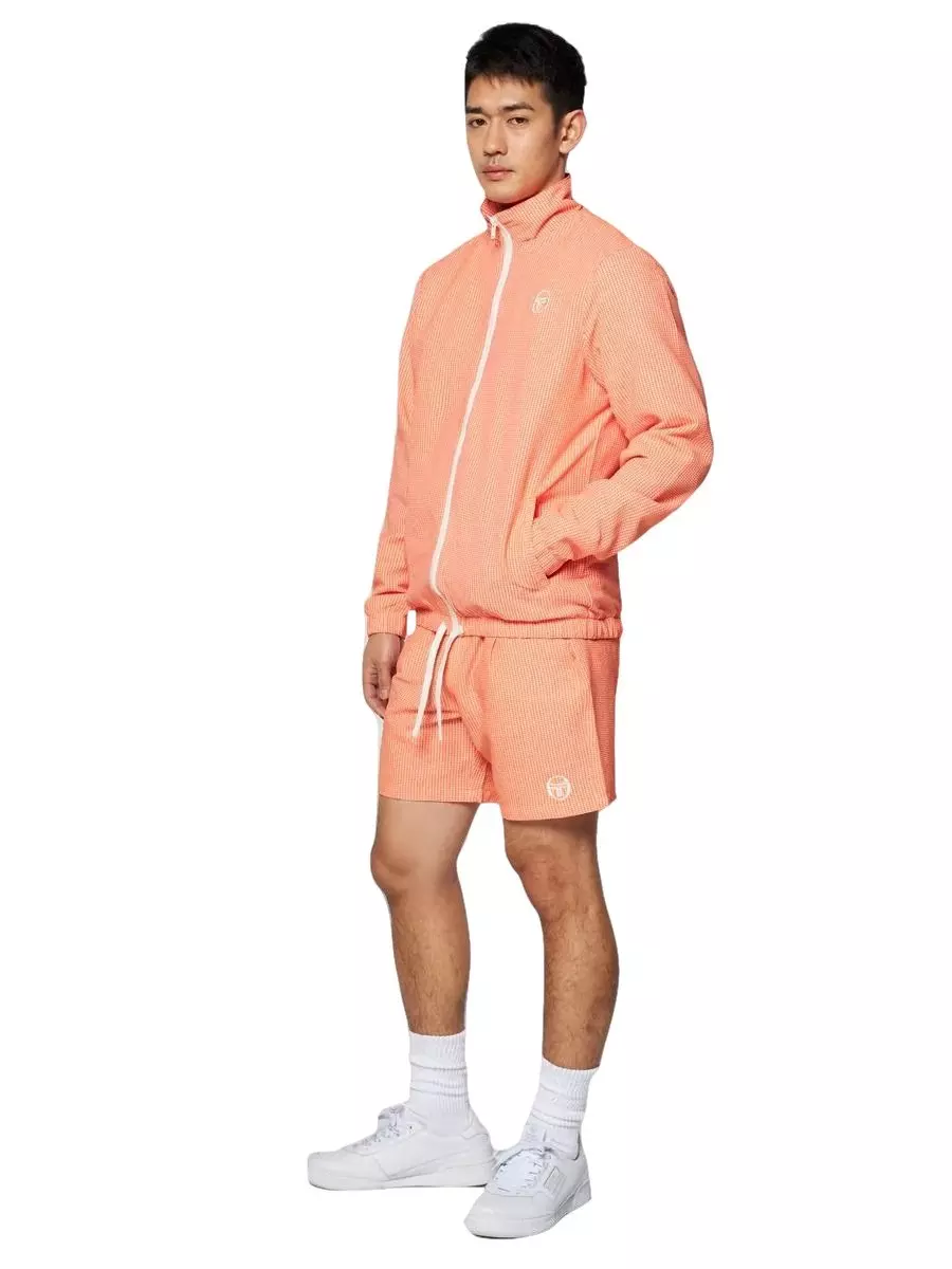 Sergio Tacchini Men's Benvenuto Nylon Track Jacket - ORANGE