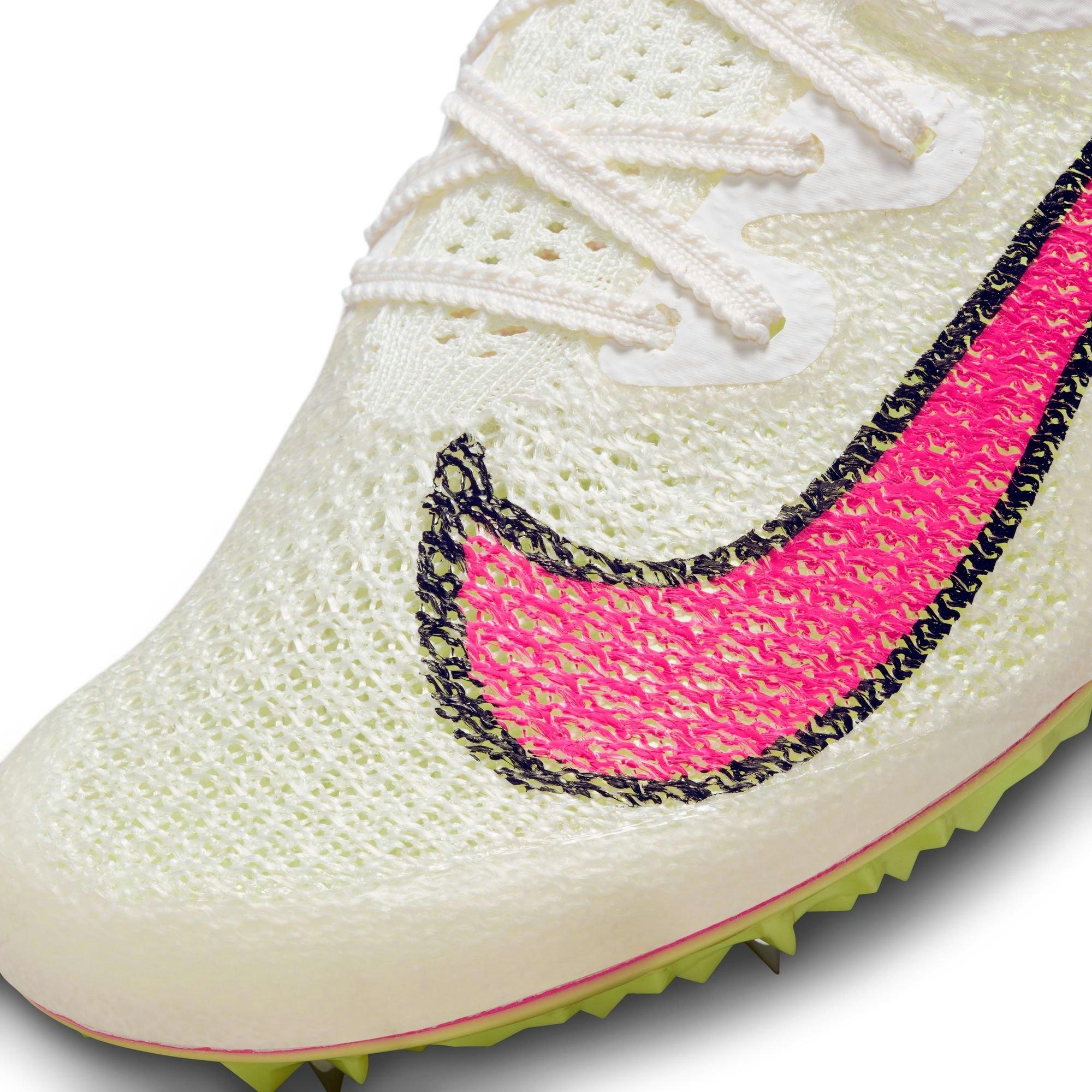 Nike Zoom Superfly Elite 2 "Sail/Fierce Pink/Lt Lemon Twist/Black" Unisex Track Spike - WHITE/PINK Thumbnail View 11