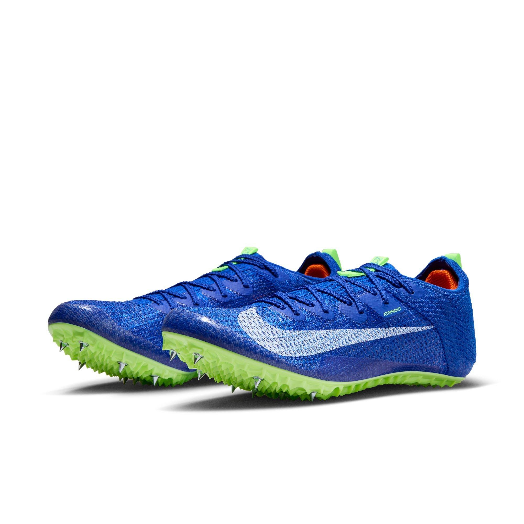Nike Zoom Superfly Elite 2 "Racer Blue/White/Lime Blast" Unisex Track Spike - ROYAL/GREEN Thumbnail View 5