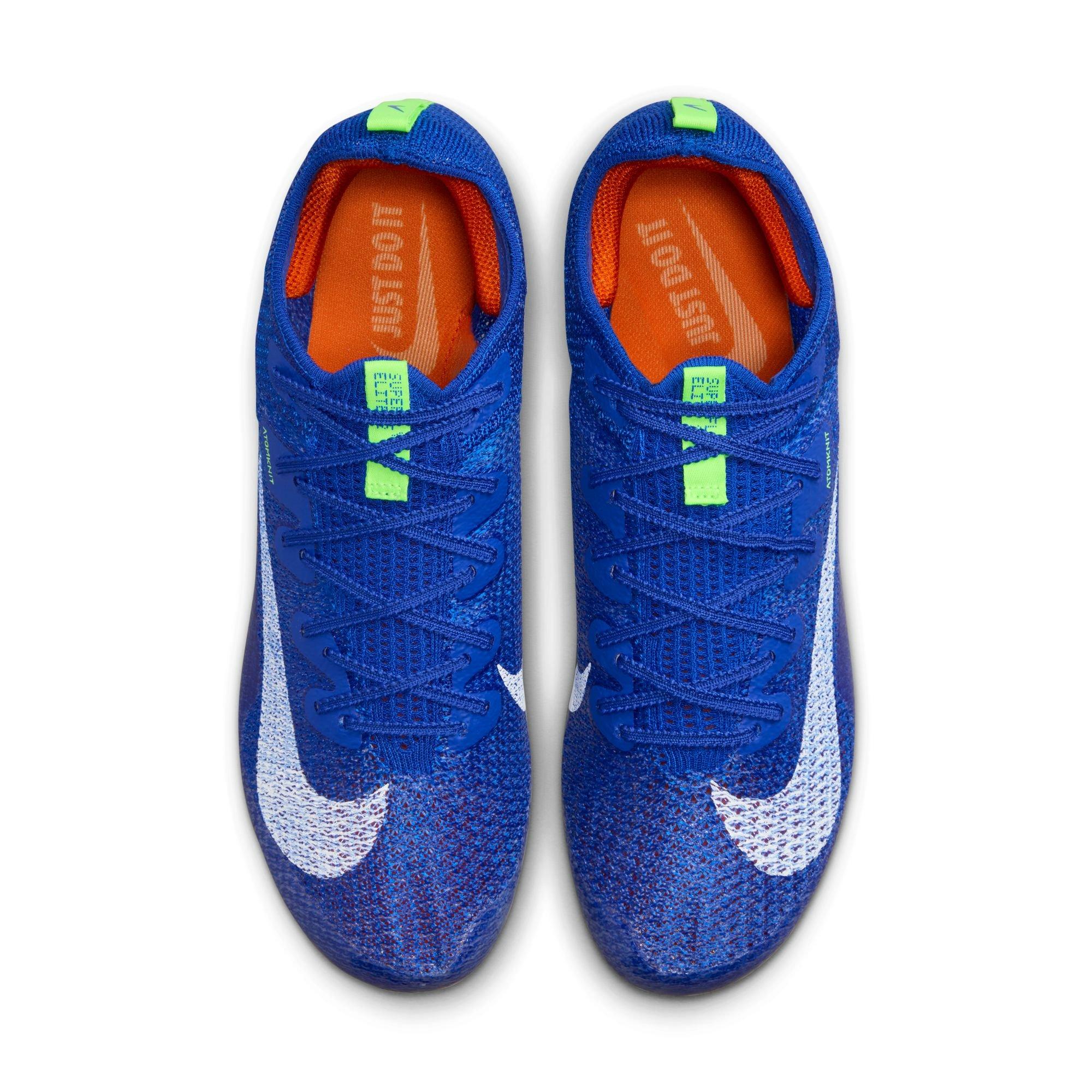 Nike Zoom Superfly Elite 2 "Racer Blue/White/Lime Blast" Unisex Track Spike - ROYAL/GREEN Thumbnail View 7