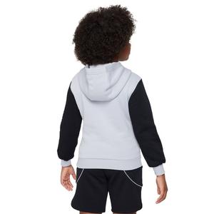 Nike Big Boys' Sportswear Club Fleece Gel Pullover Hoodie-Grey