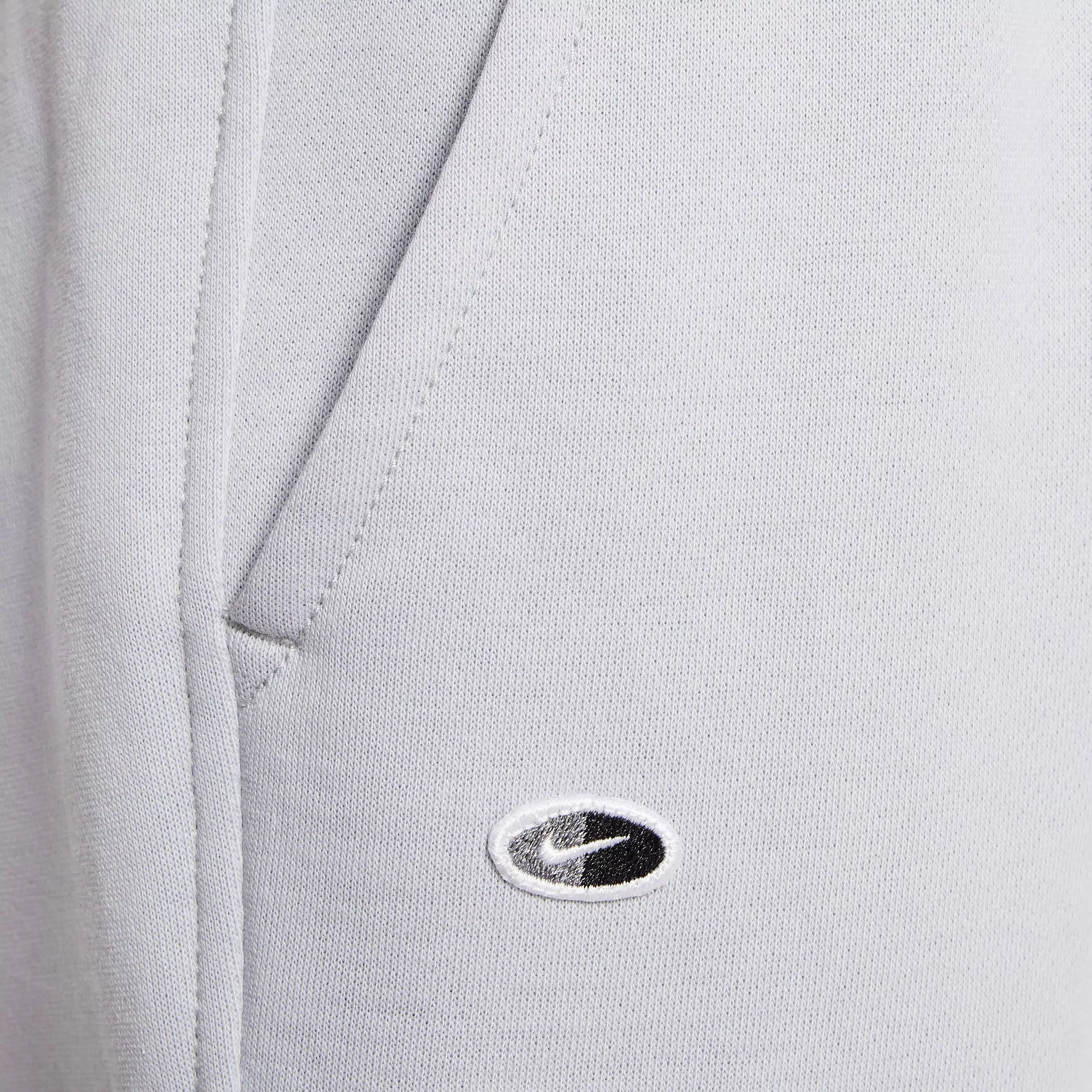 Nike Big Boys' Sportswear Swoosh High-Rise Gel Joggers - GREY