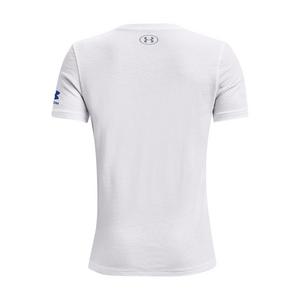 Under Armour Big Boys' Baseball USA Tee-White