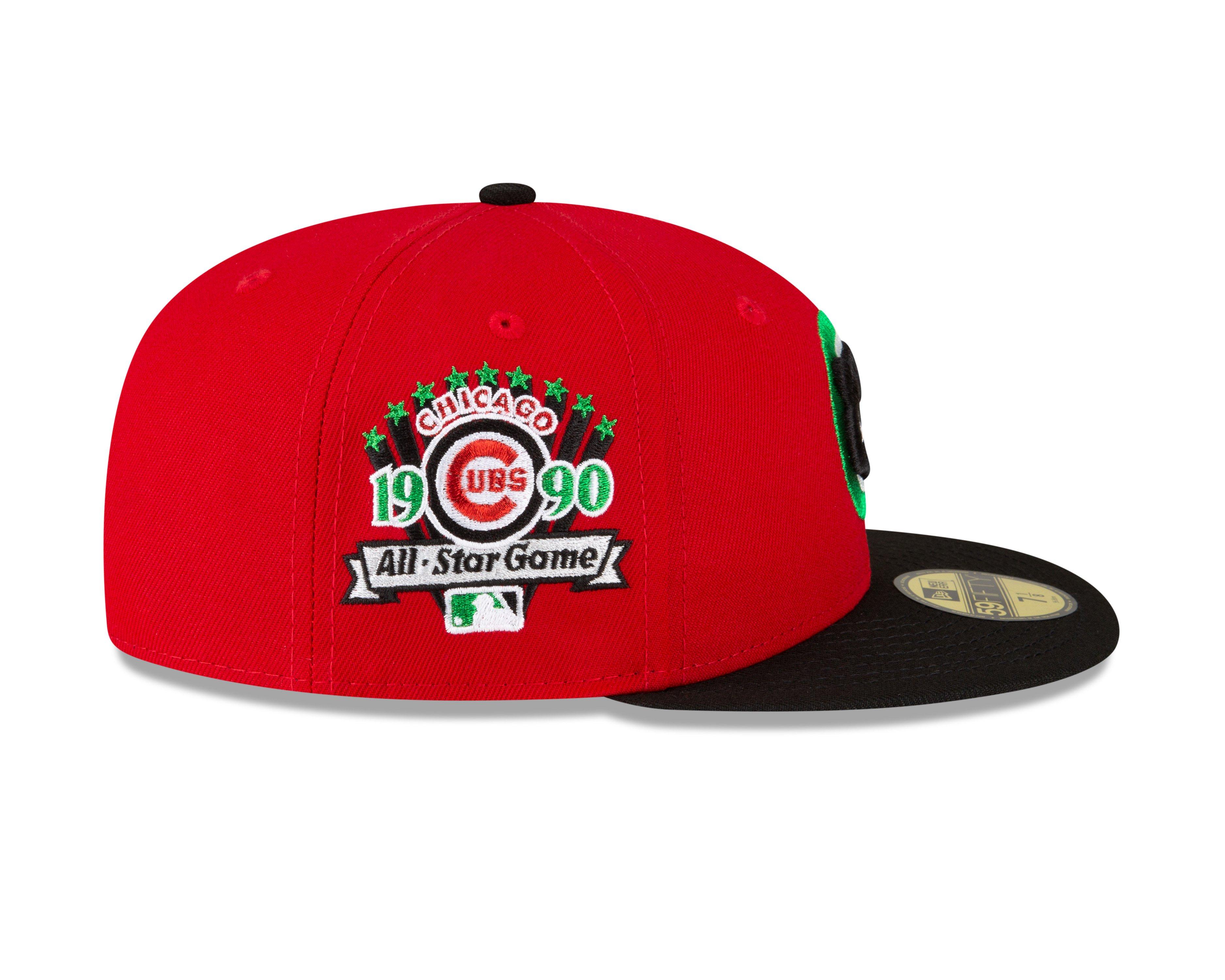 New Era Chicago Cubs 59FIFTY '90 All Star Game Scarlet/Black Fitted Hat