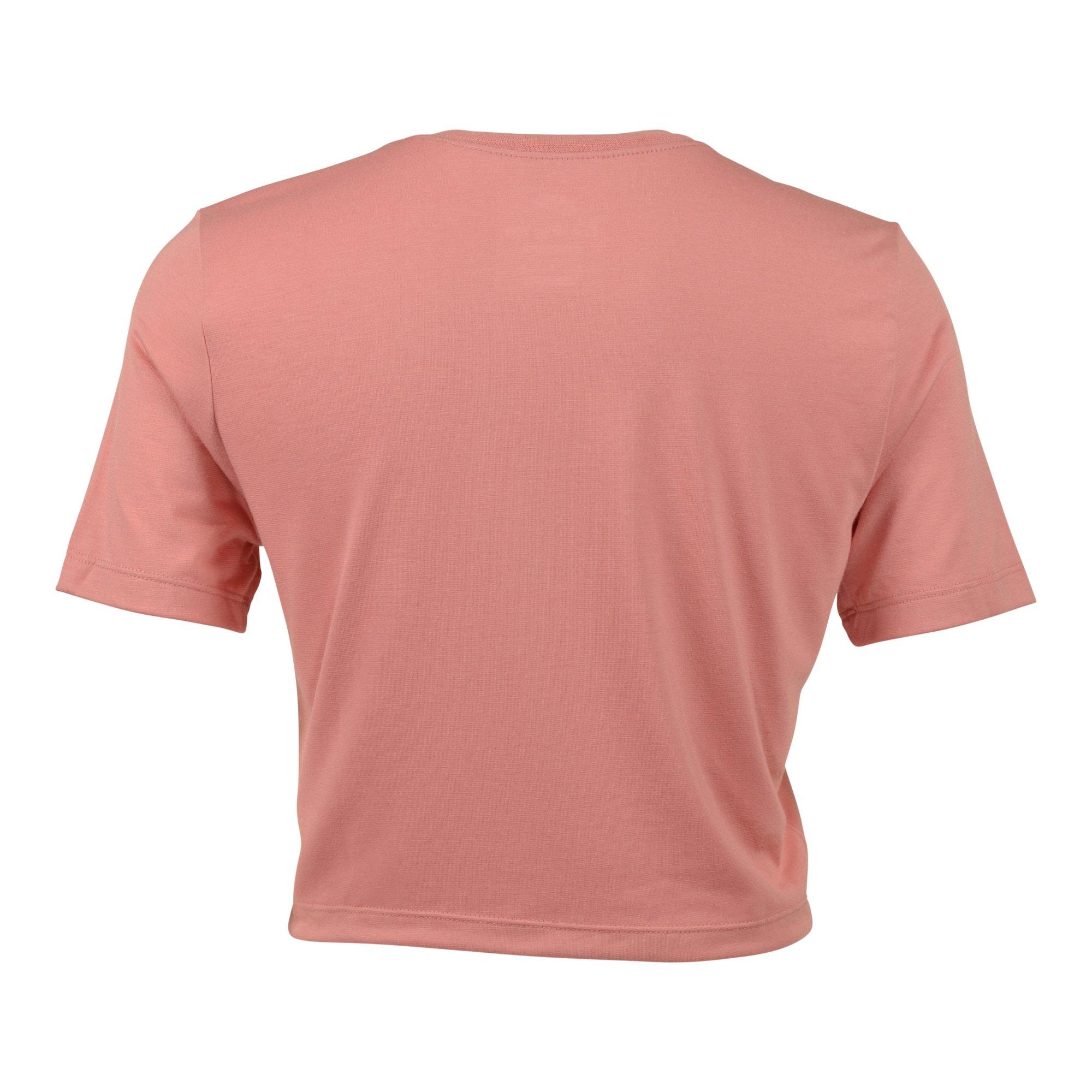 Nike Women's Sportswear Essential Crop Tee-Red - RED Thumbnail View 2