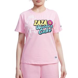 Wedding Cake Women's Zaza Graphic Tee - Pink