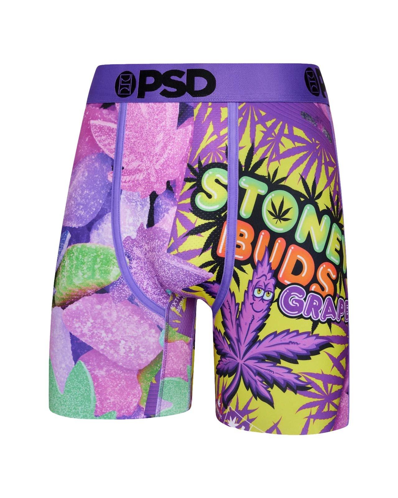 PSD Men's Stoney Buds Grape Underwear