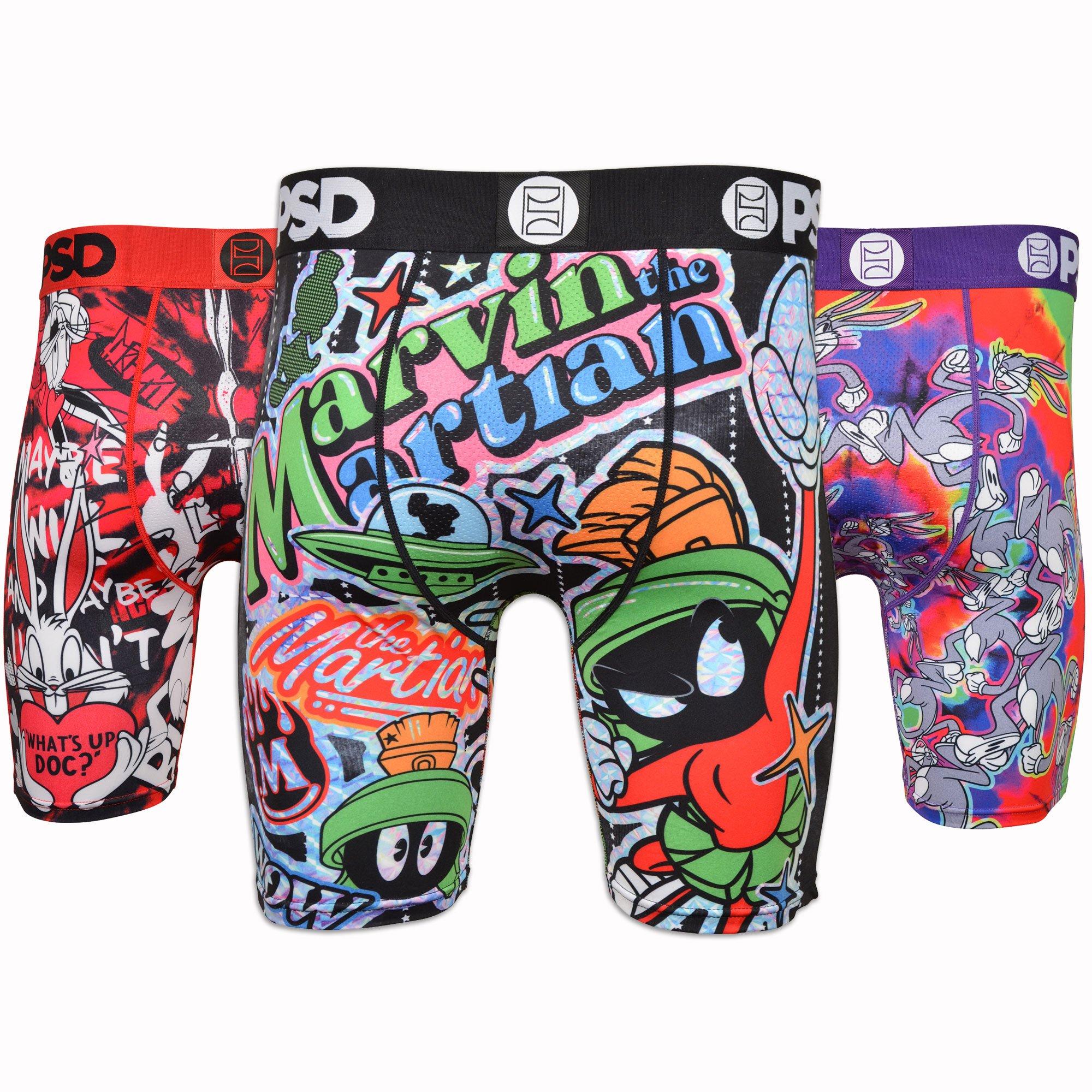 PSD Men's Looney Tunes Underwear-3PK - MULTI-COLOR Thumbnail View 2