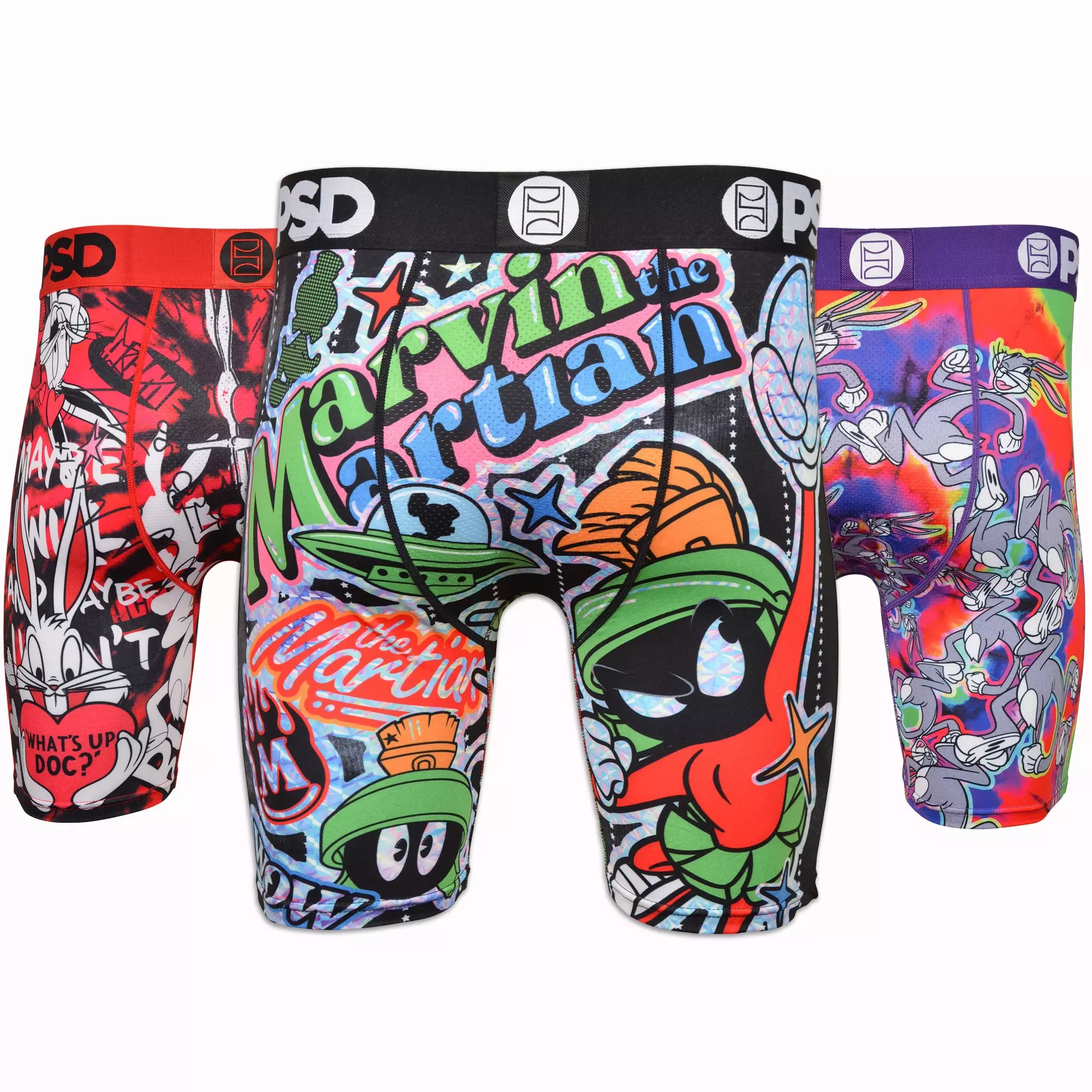 PSD Men's Looney Tunes Underwear-3PK - MULTI-COLOR