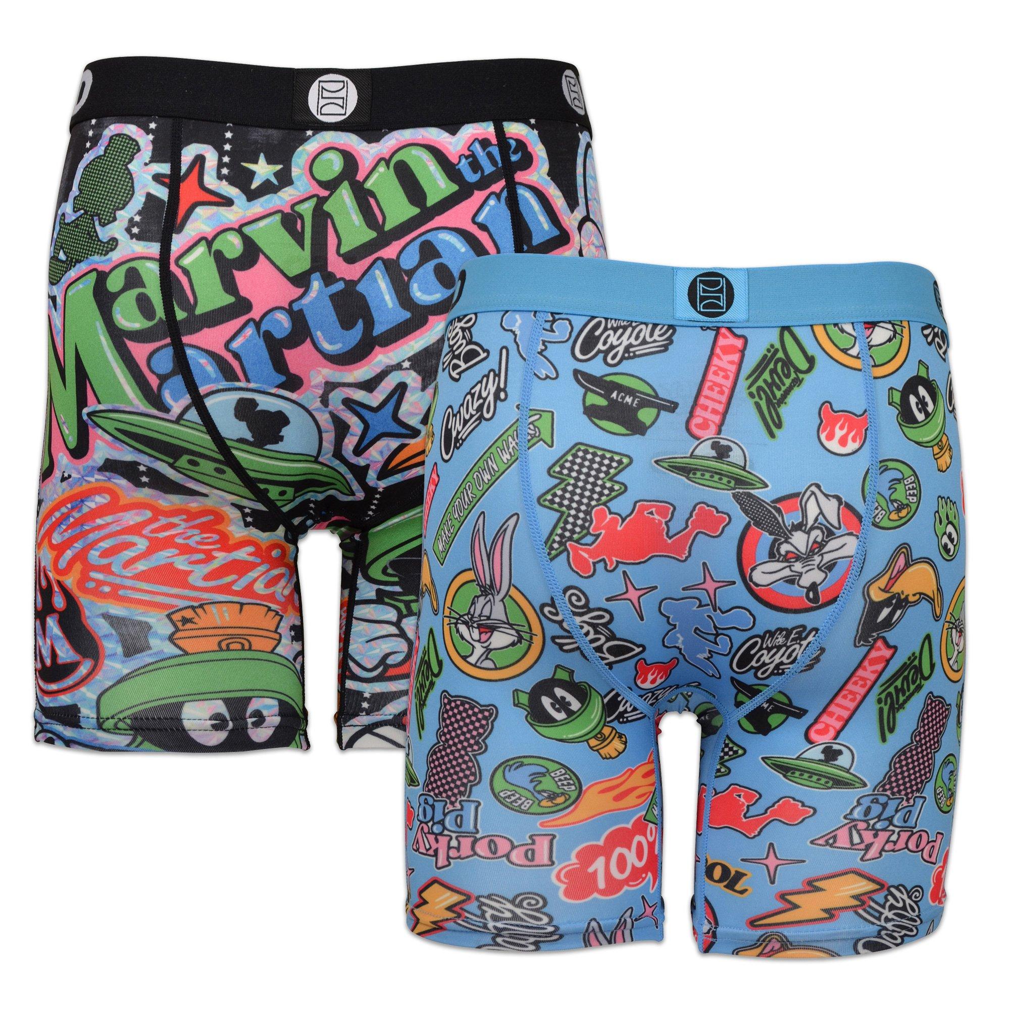 PSD Big Boys' Looney Tunes Underwear-2PK - MULTI-COLOR Thumbnail View 2