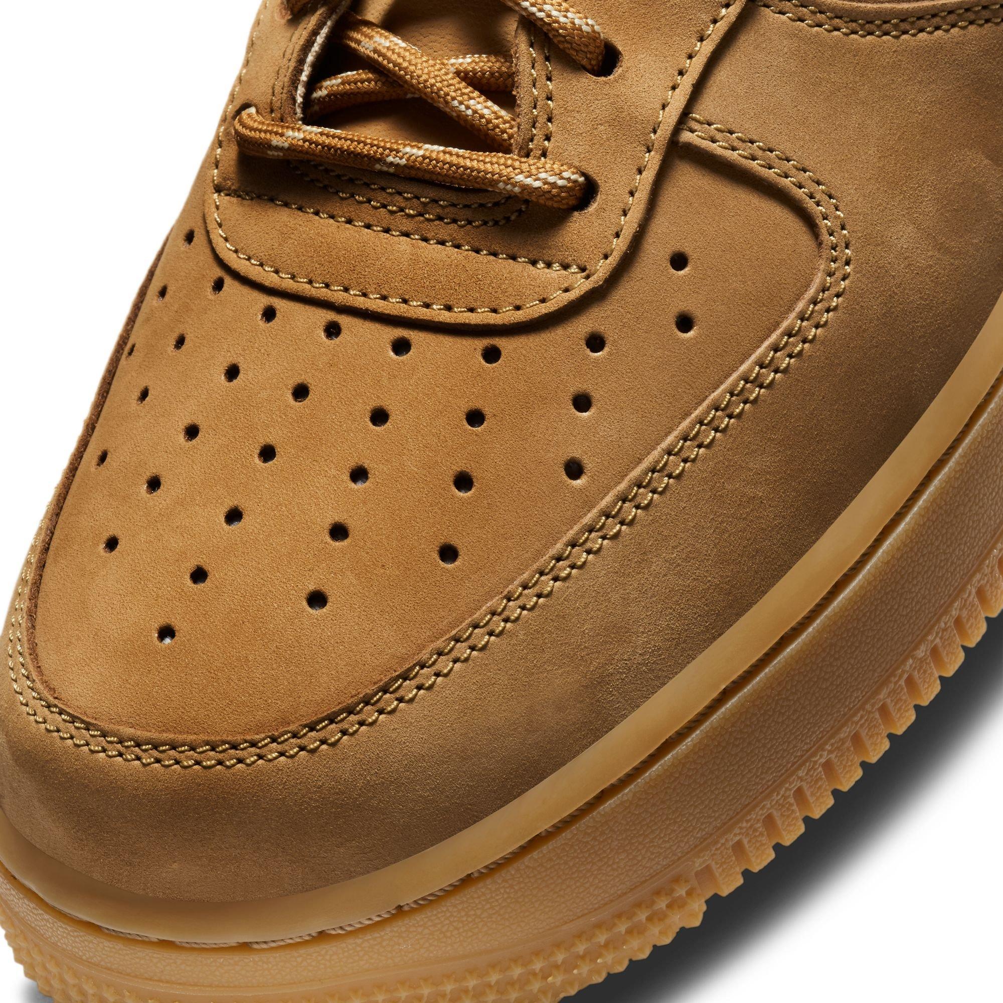 Nike Men Air Force 1 07 WB (Flax / Wheat-gum Light Brown-Black)