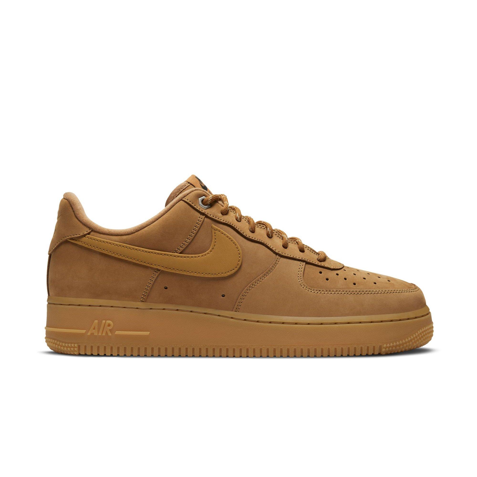 NIKE AIR FORCE 1 '07 WB 'FLAX/WHEAT-GUM LIGHT BROWN-BLACK