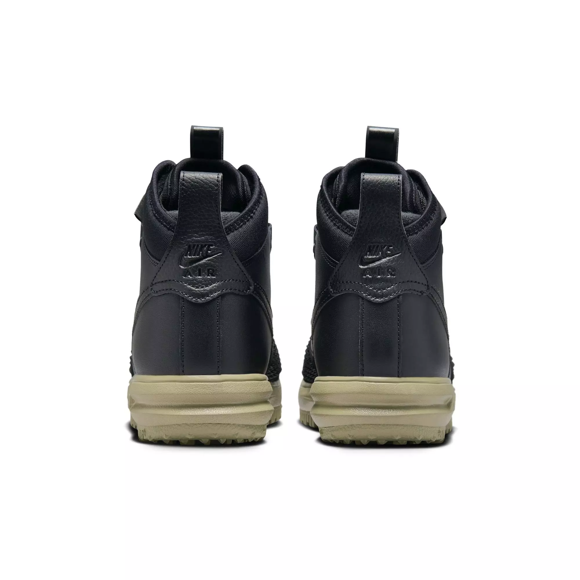 Nike Lunar Force 1 "Black/Neutral Olive" Men's Duckboot - BLACK