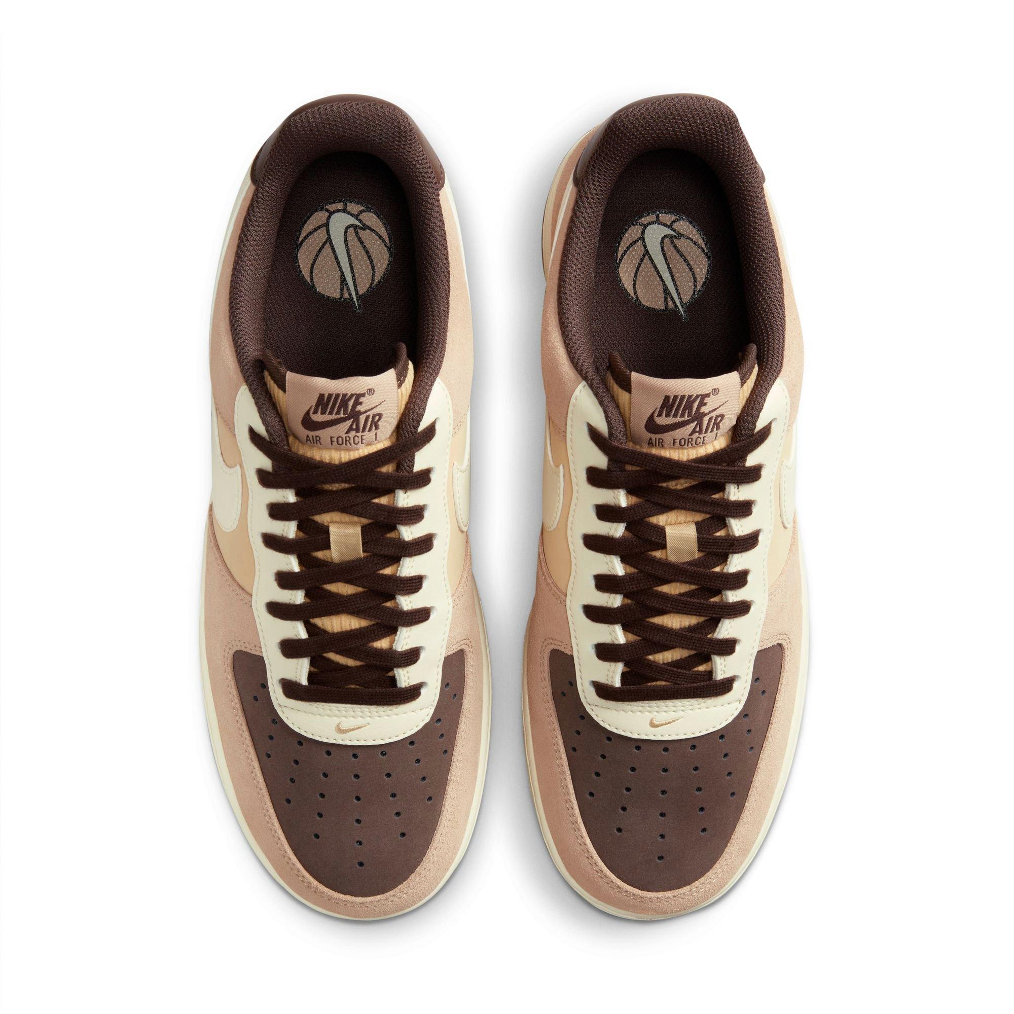 Nike Air Force 1 &rsquo;07 LV8 "Hemp/Coconut Milk/Baroque Brown" Men's Shoe - HEMP/COCONUT MILK/BAROQUE BROWN Thumbnail View 7